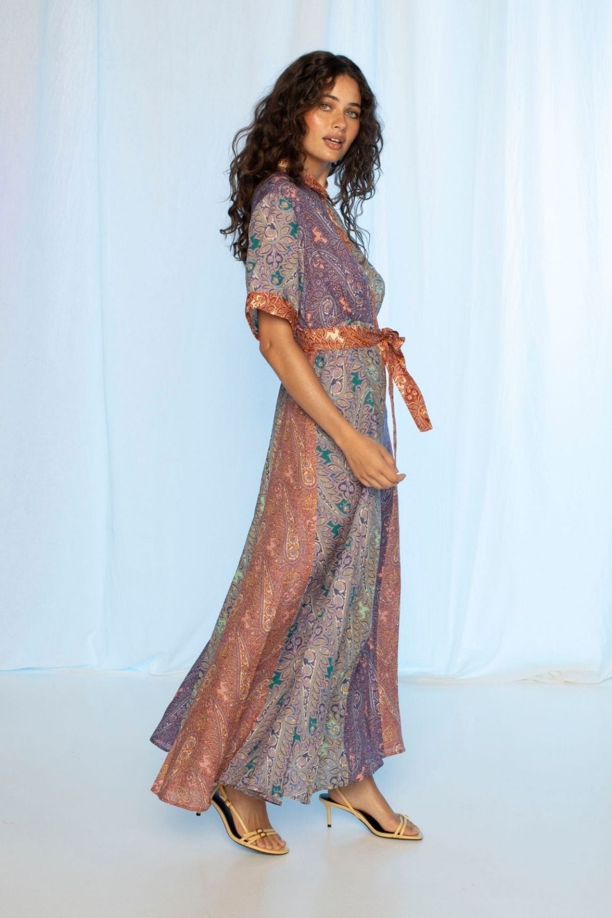 Amelia Maxi Shirt Dress
