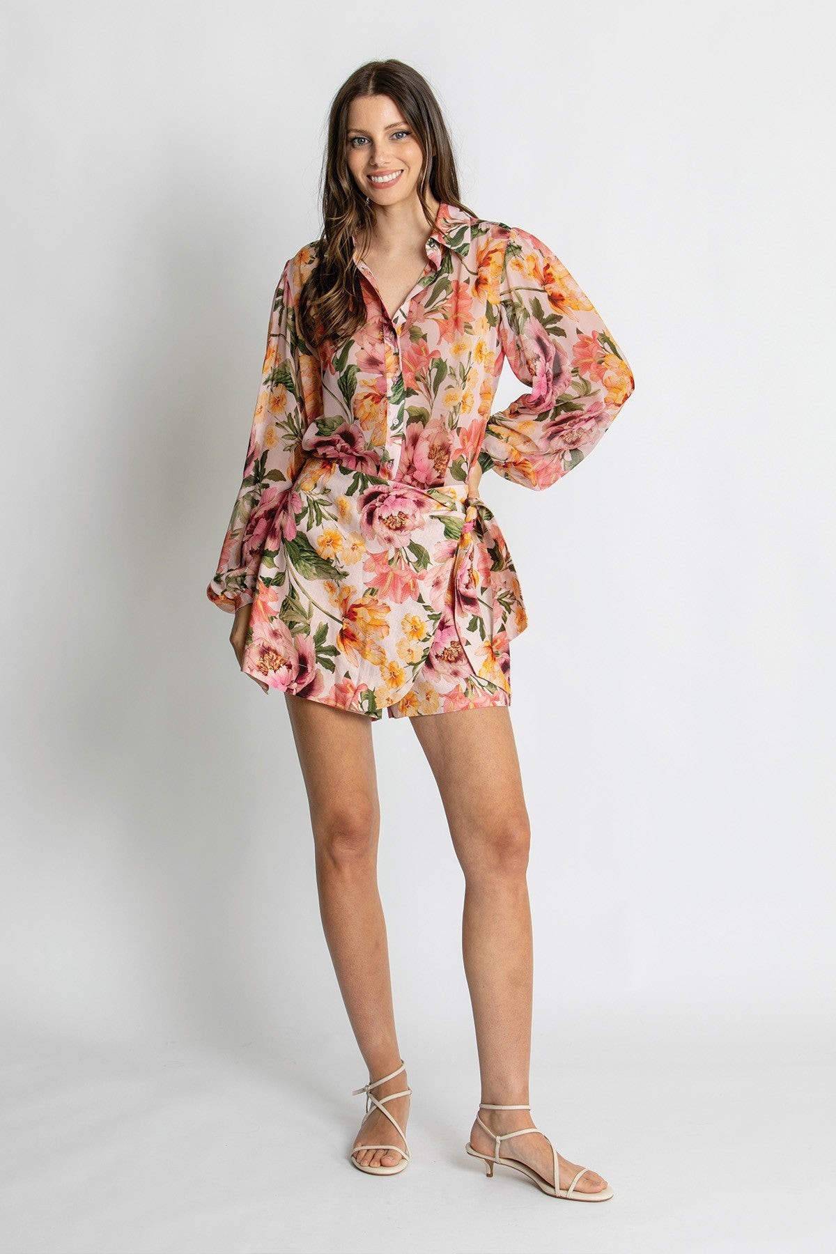 Womens Ava Shirt Pink 615ka111