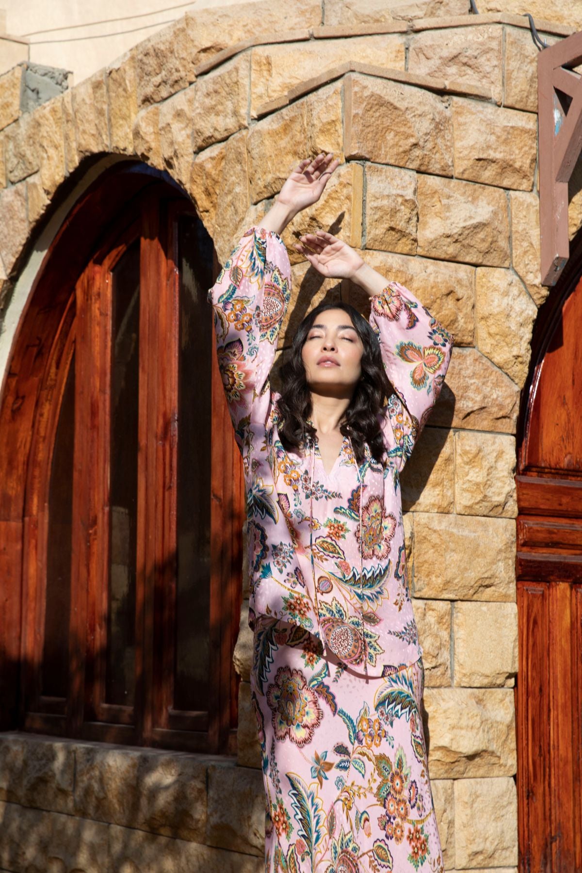 Women's Blouse in Pink | Sophia