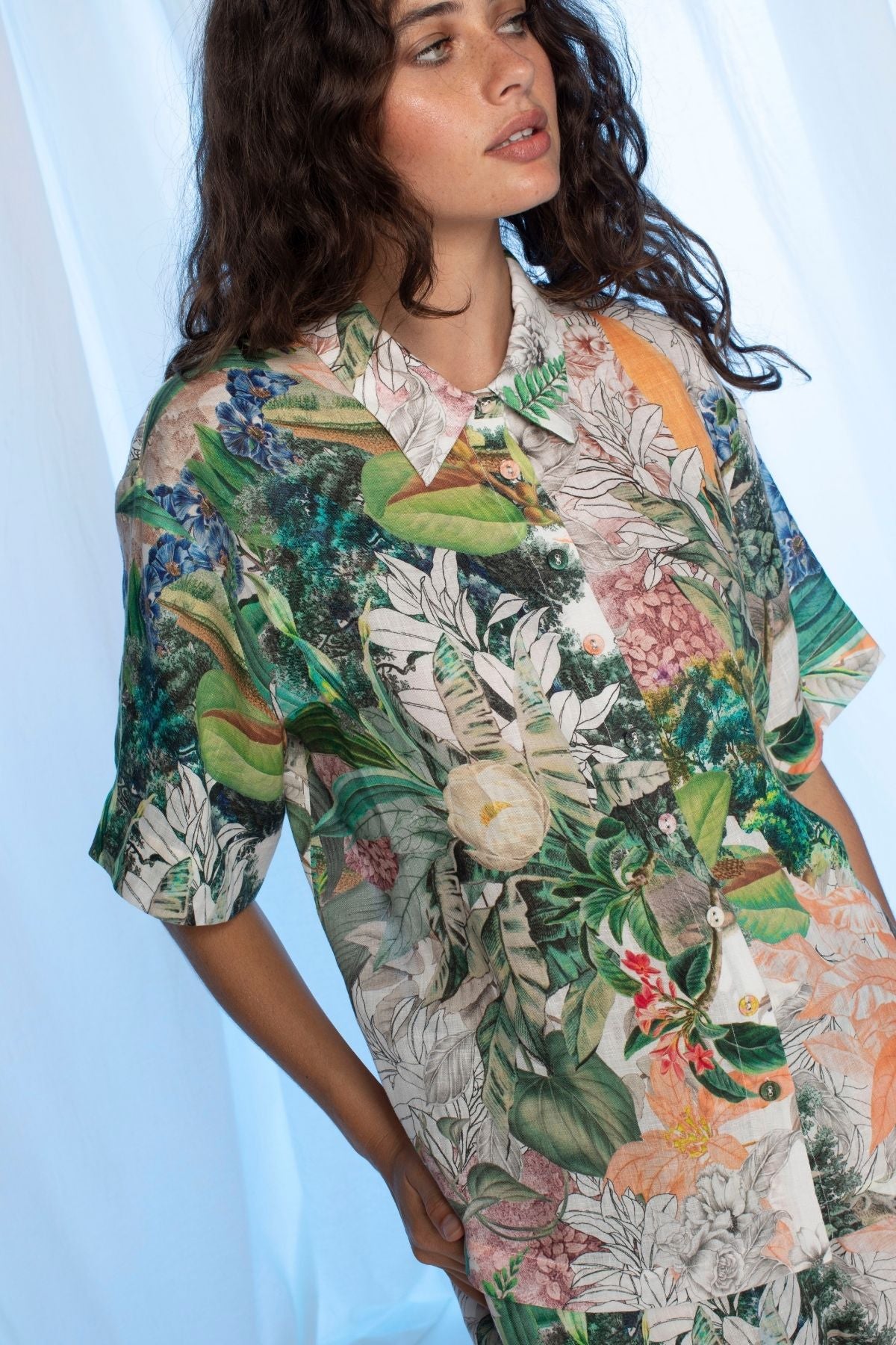 Womens Carla Shirt Multicolor 595ka049