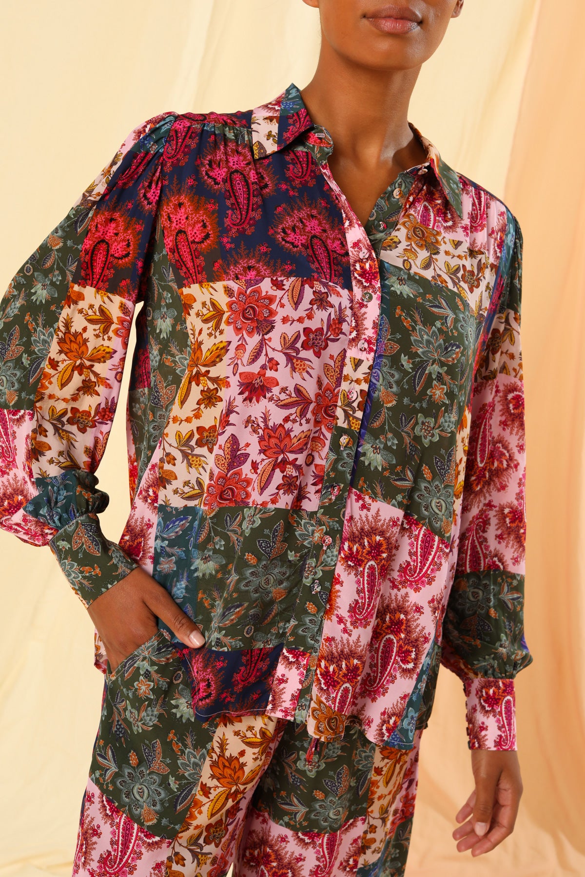 Women's Lapel Blouse | Charlotte