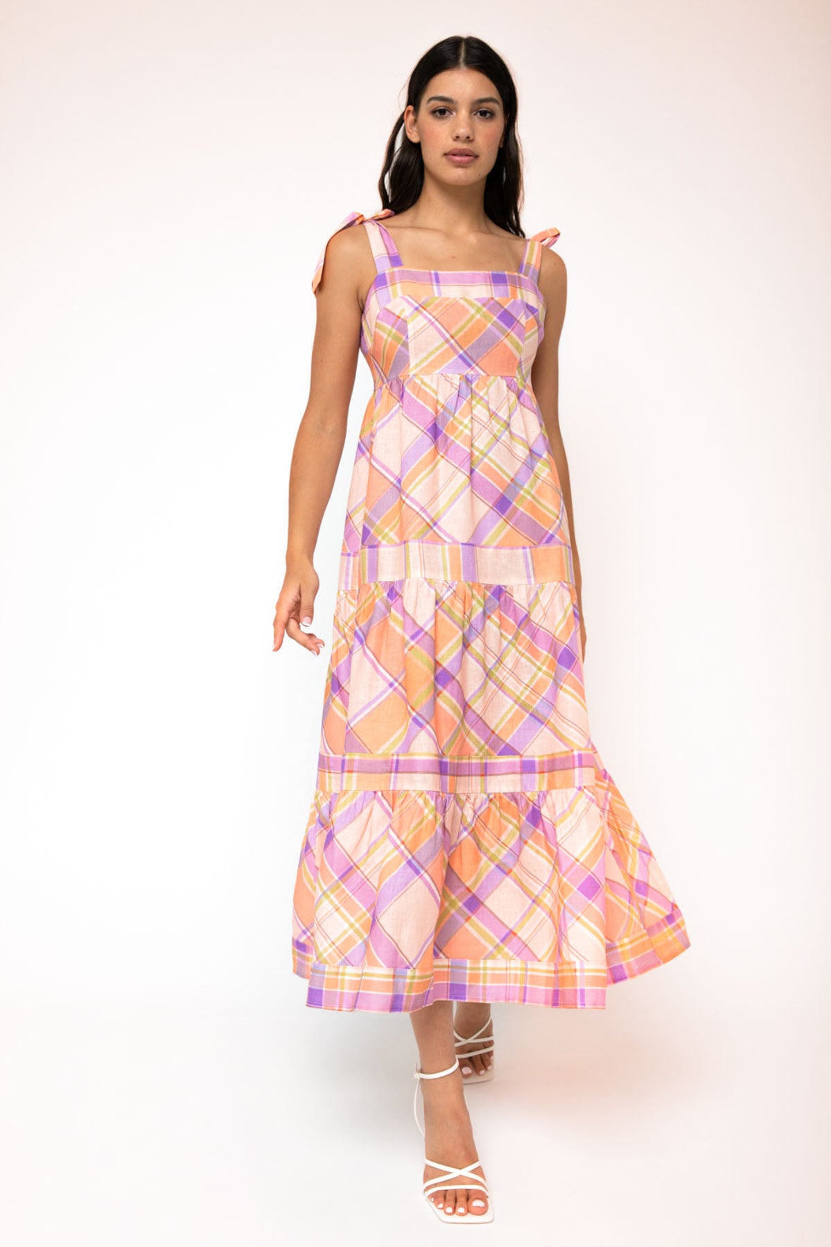 Elanor Tie Strap Maxi Dress