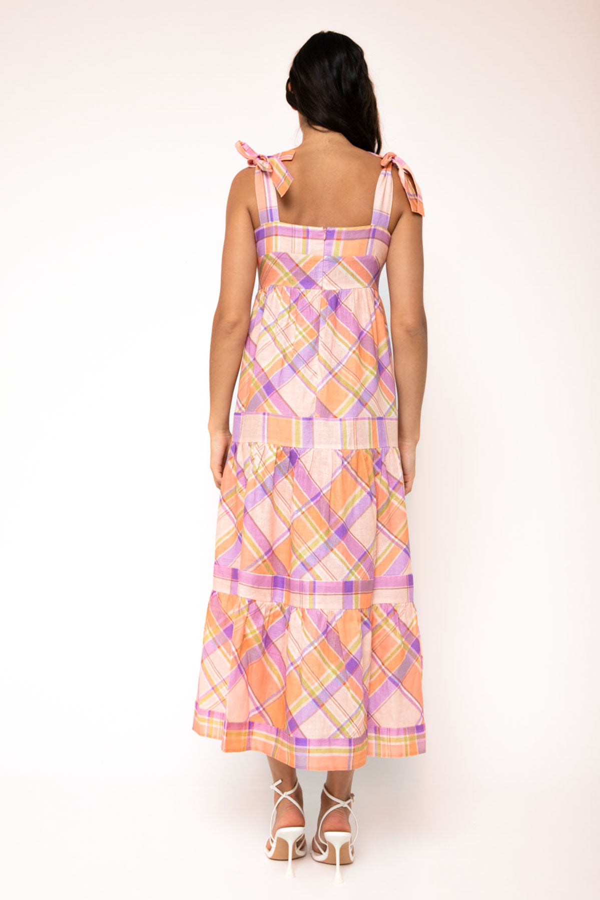 Elanor Tie Strap Maxi Dress