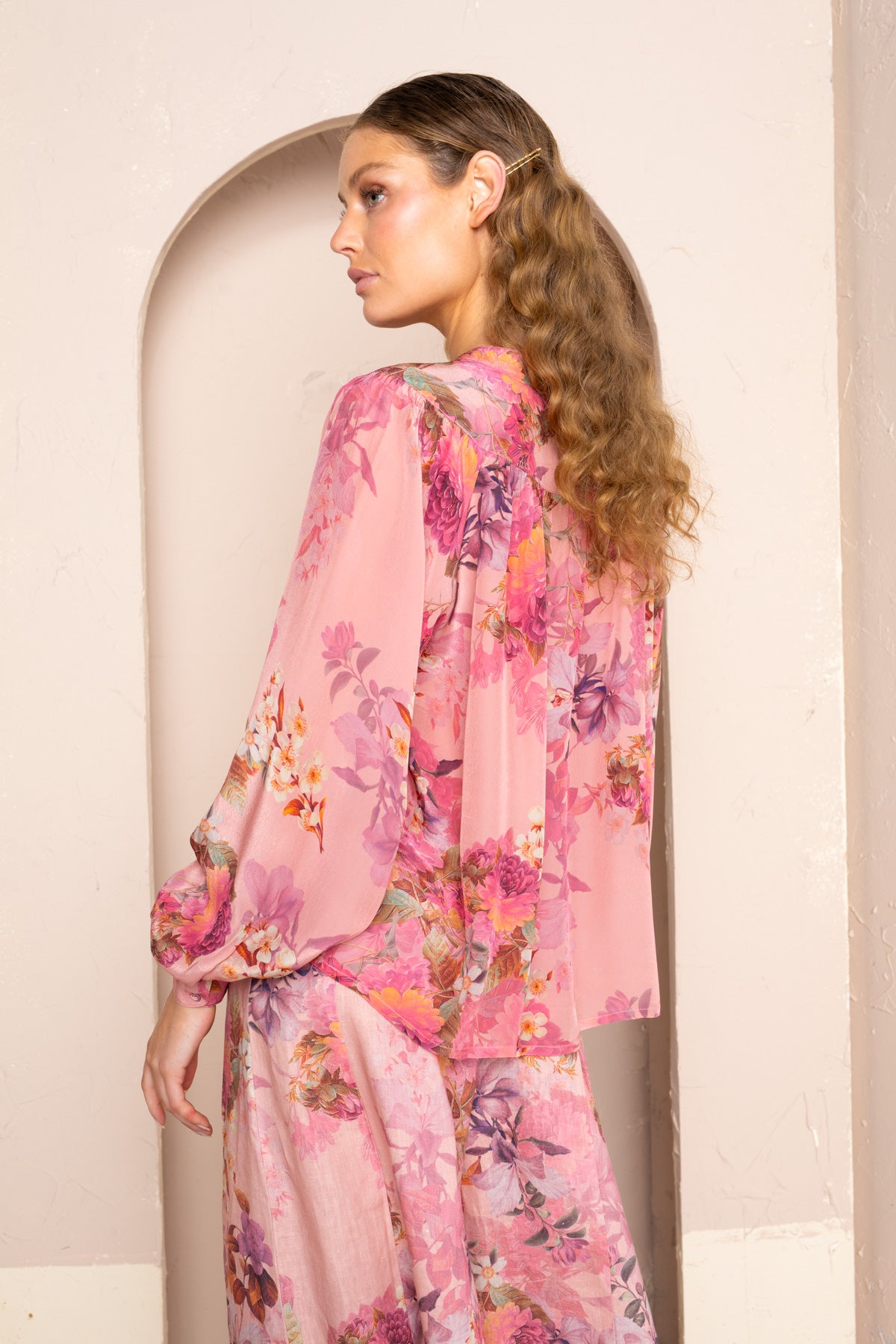 Women's Hazel Round Yoke Blouse