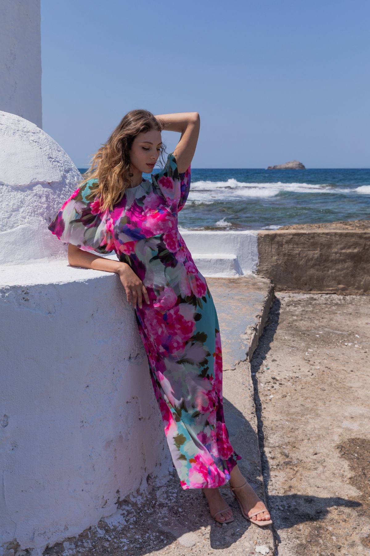 Womens Jack Maxi Dress Multicolor 595ka123