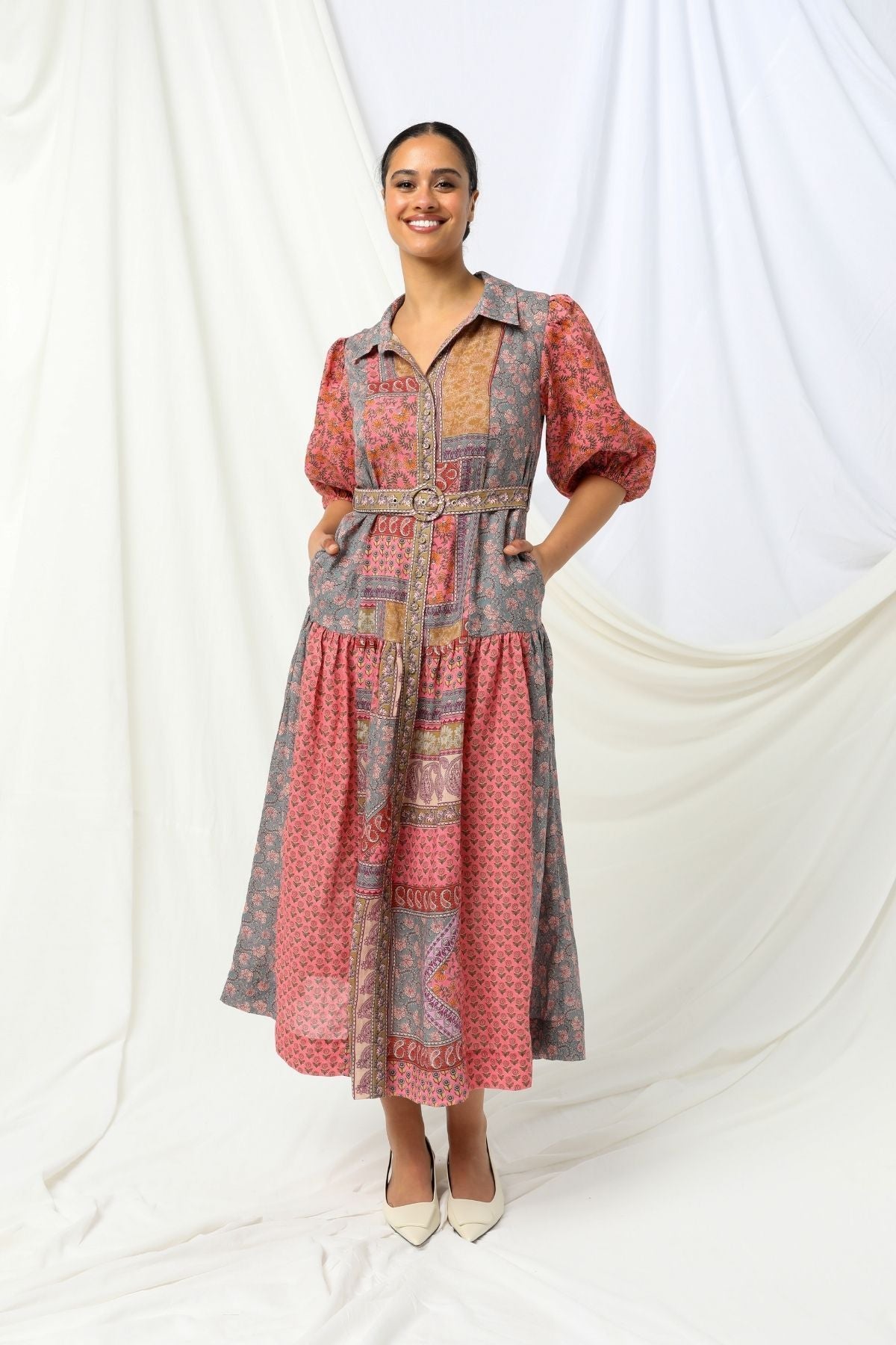 joanna maxi dress Womens joanna maxi dress pink 605ka080