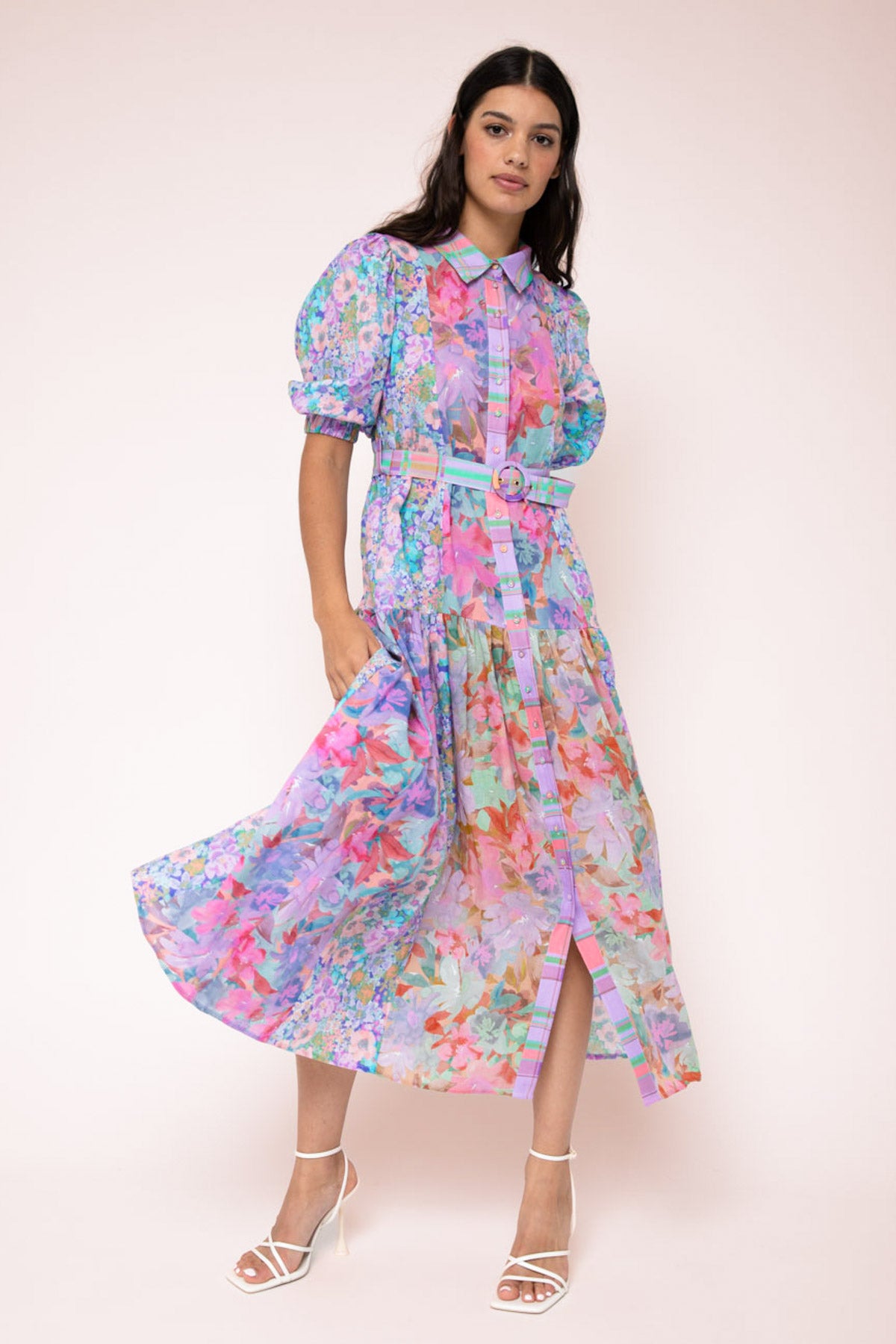 Kathlyn Belted Maxi Dress