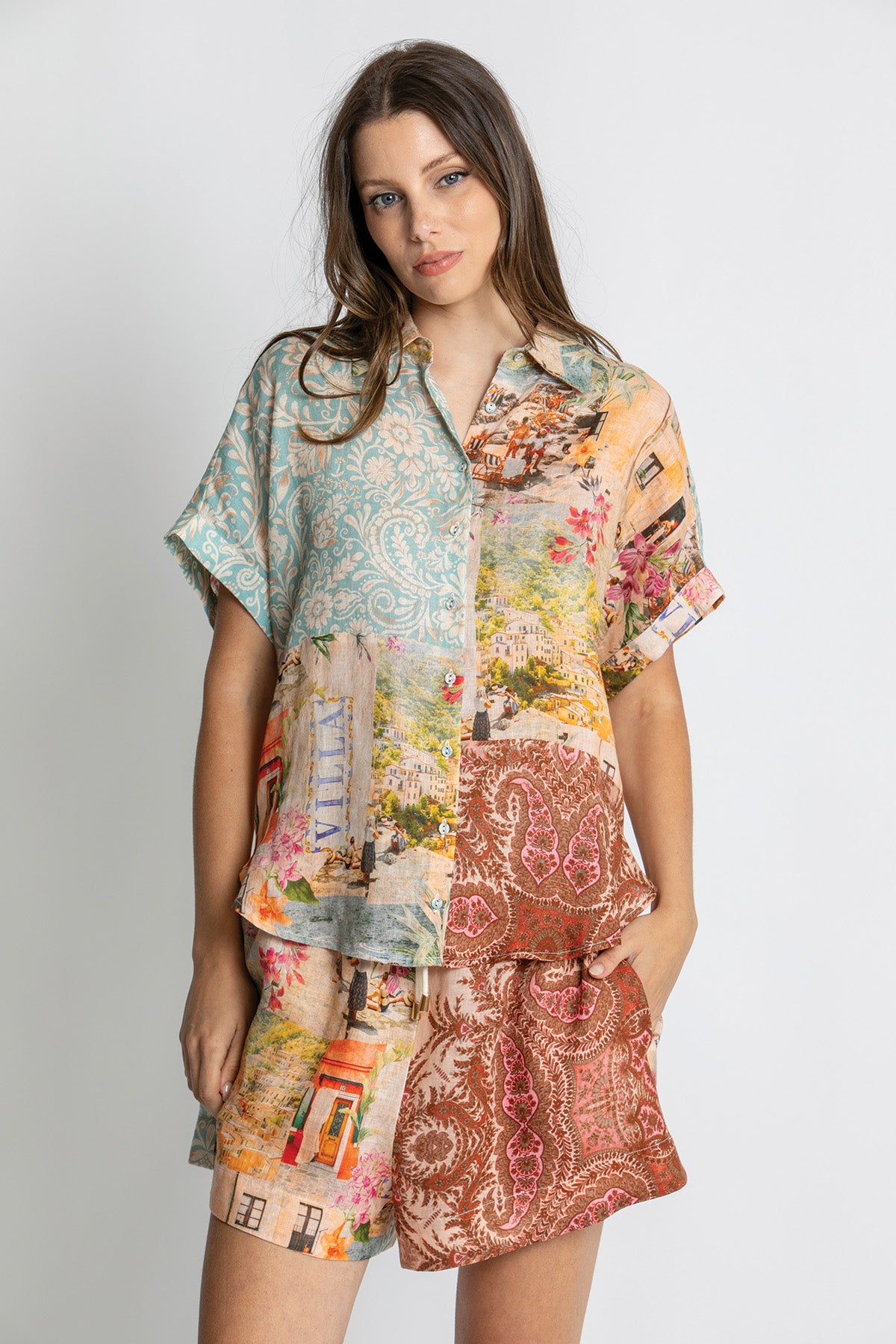 Womens Mary Shirt Multicolor 615ka003