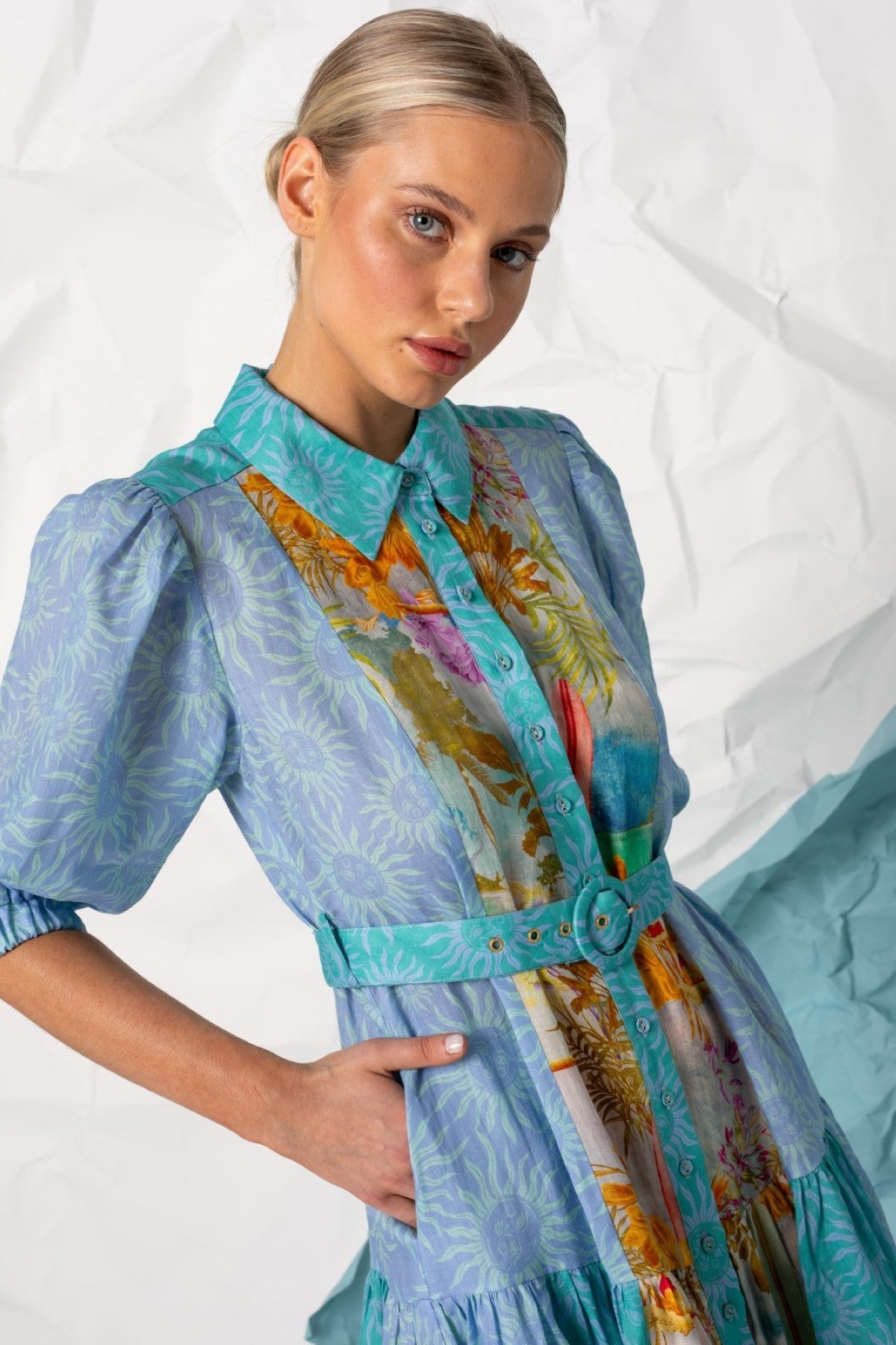 Women's Maxi Dress in Green | Hazel