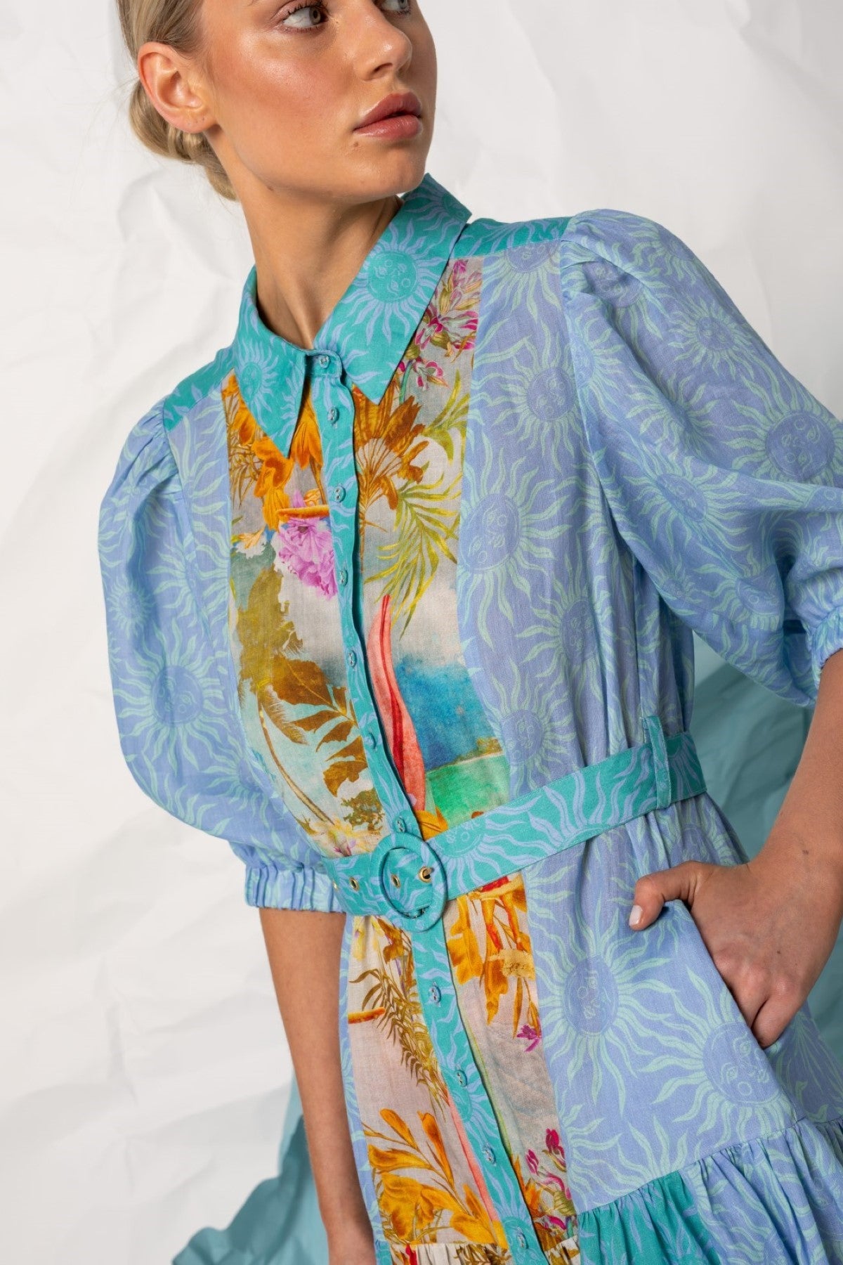 Women's Maxi Dress in Green | Hazel