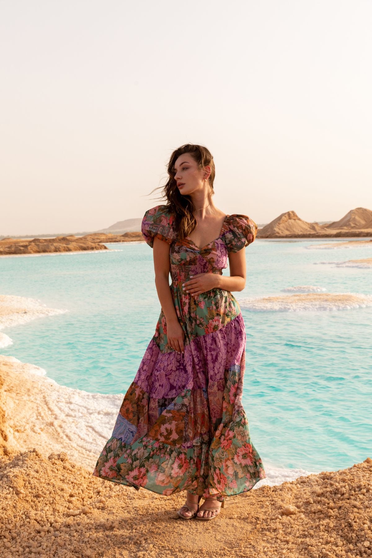 Women's Maxi Dress in Pink | Harper