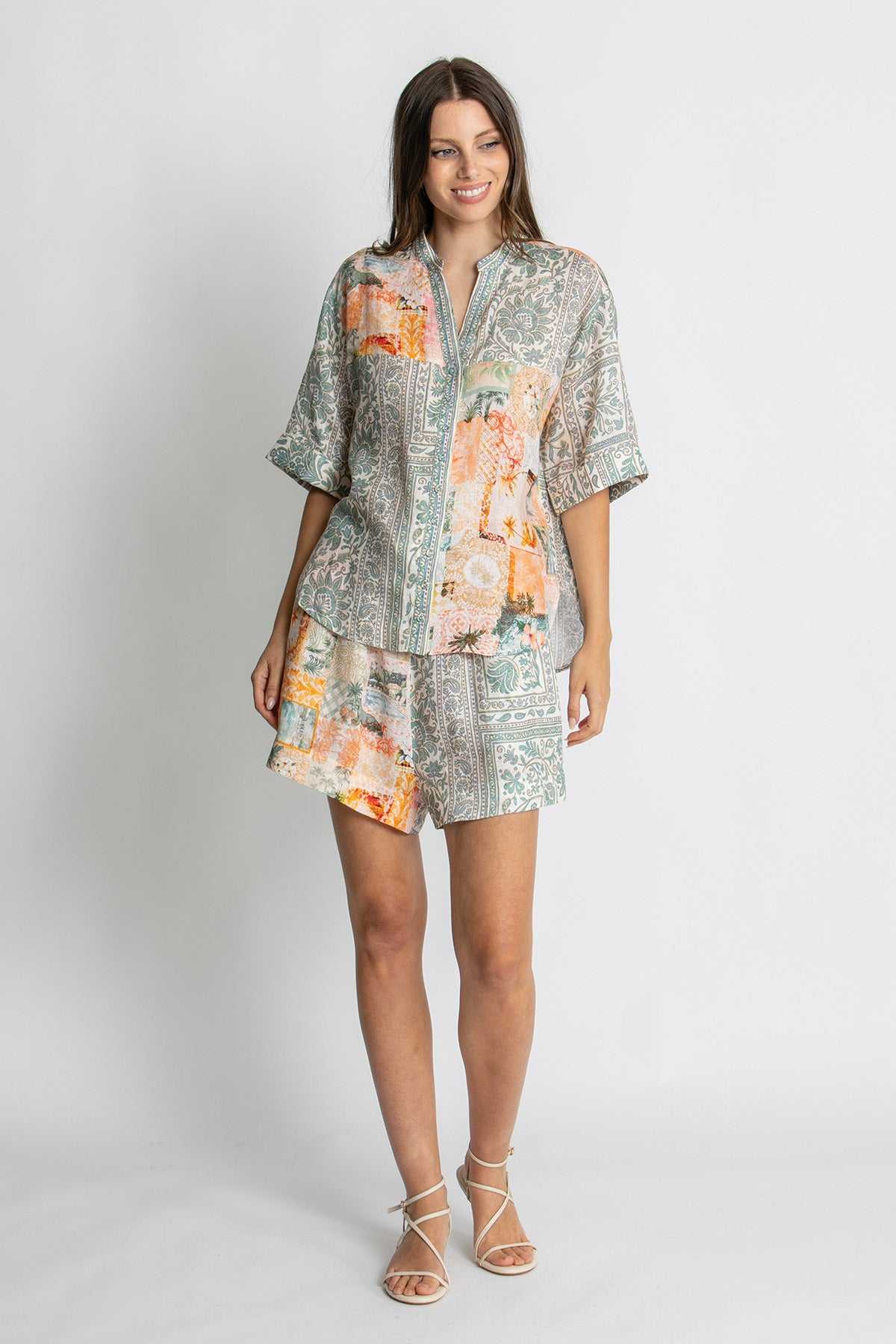Womens Nora Shirt Multicolor 615ka057