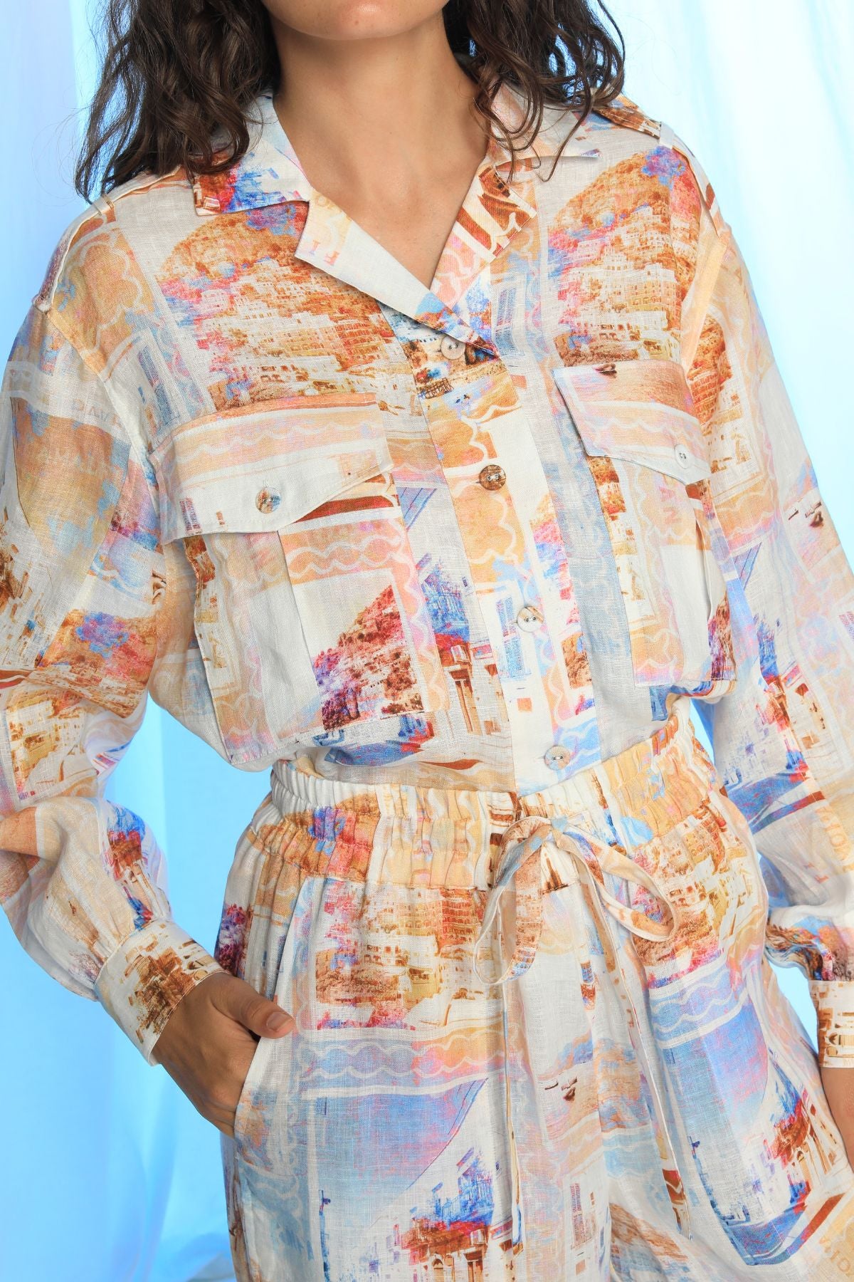 Womens Roxanne Cargo Pant Multicolor 595ka023