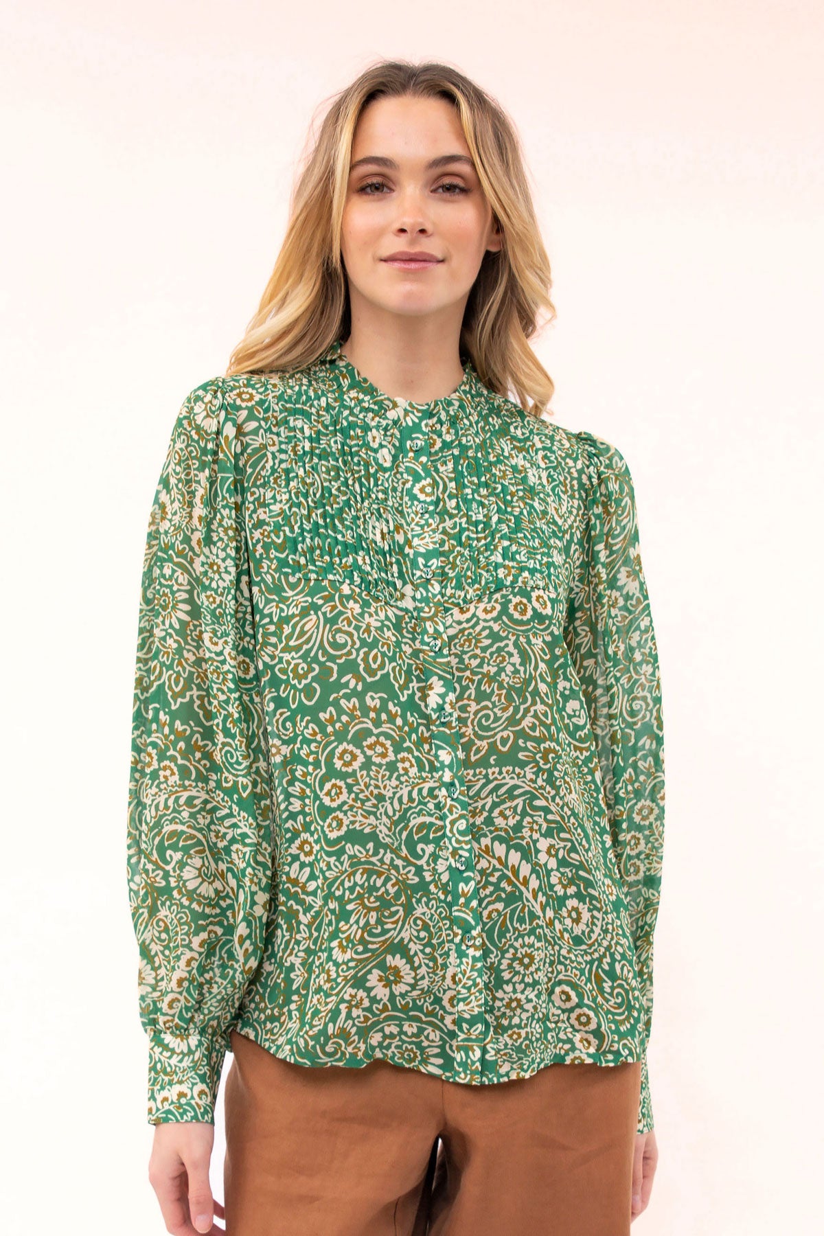 Lou Paisley Blouse