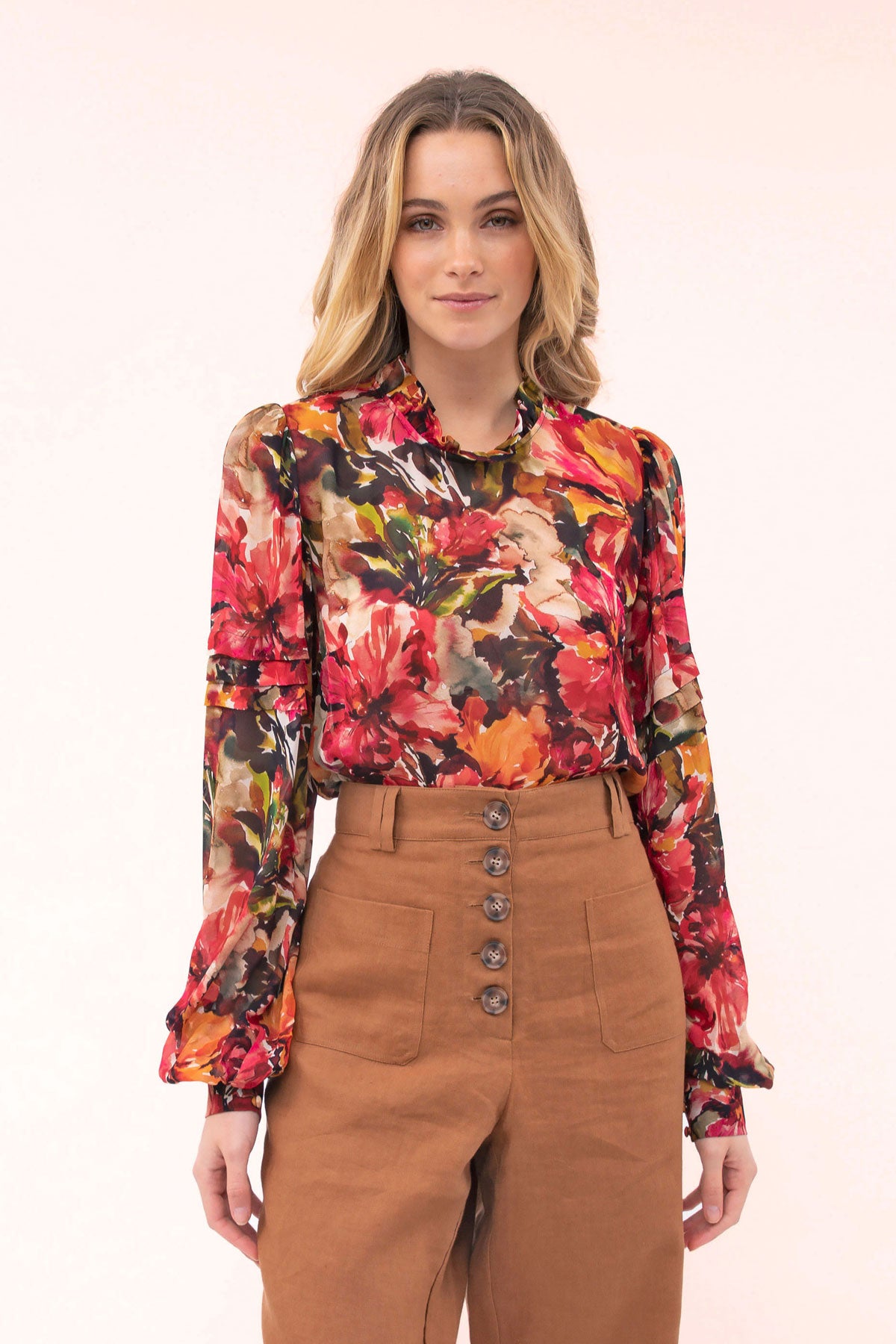 Tina Tropical Blouse