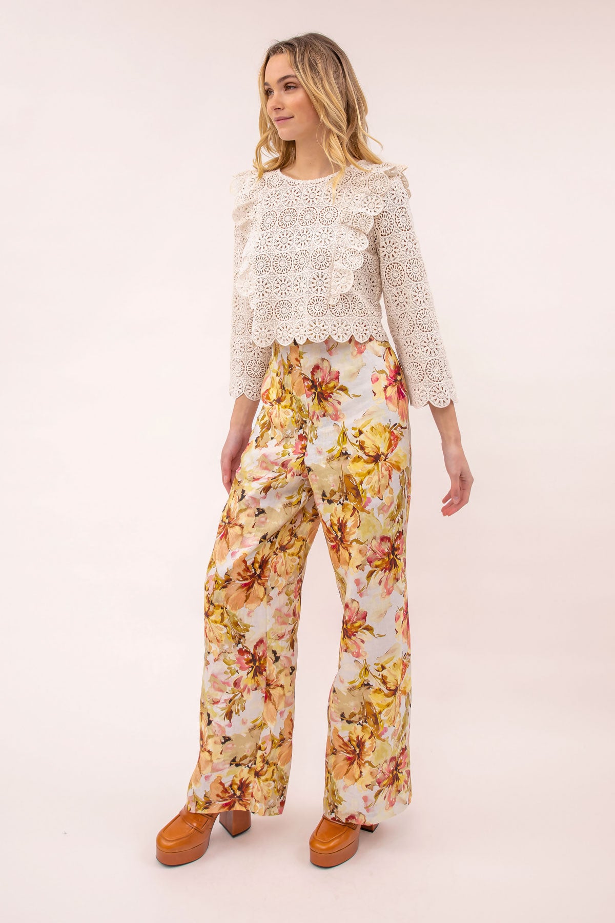Miranda Wide Legged Pant