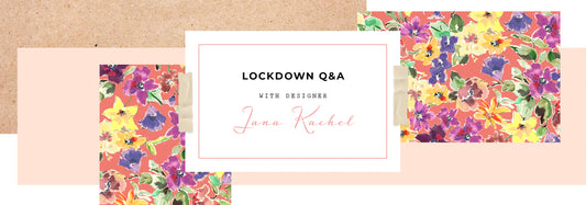 Lockdown Q&A with Designer Jana Kachel