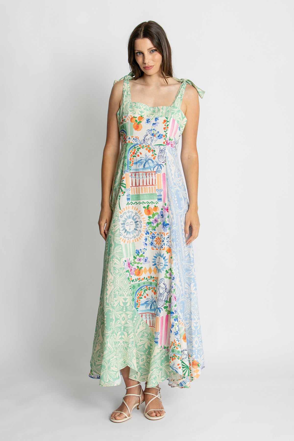 Womens Stella Dress Multicolor 615ka063