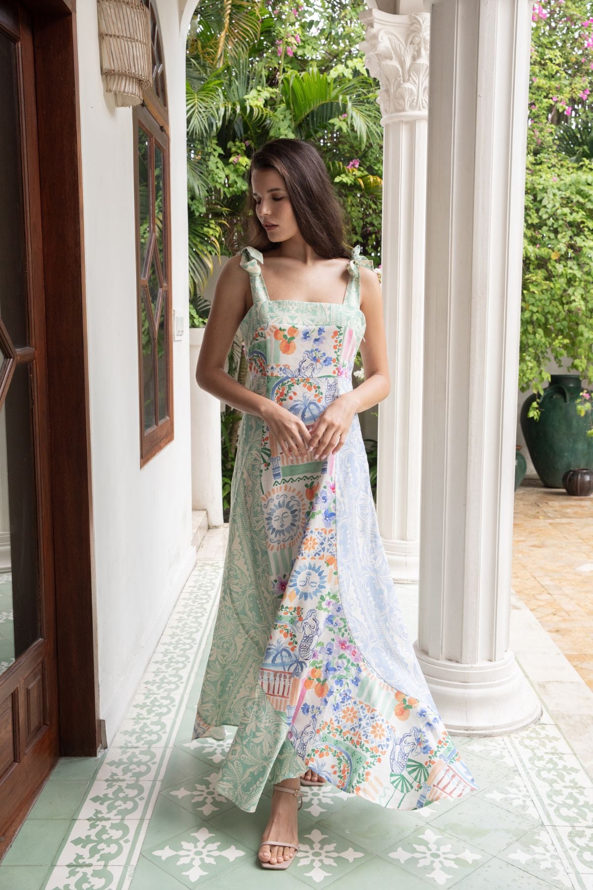 Womens Stella Dress Multicolor 615ka063