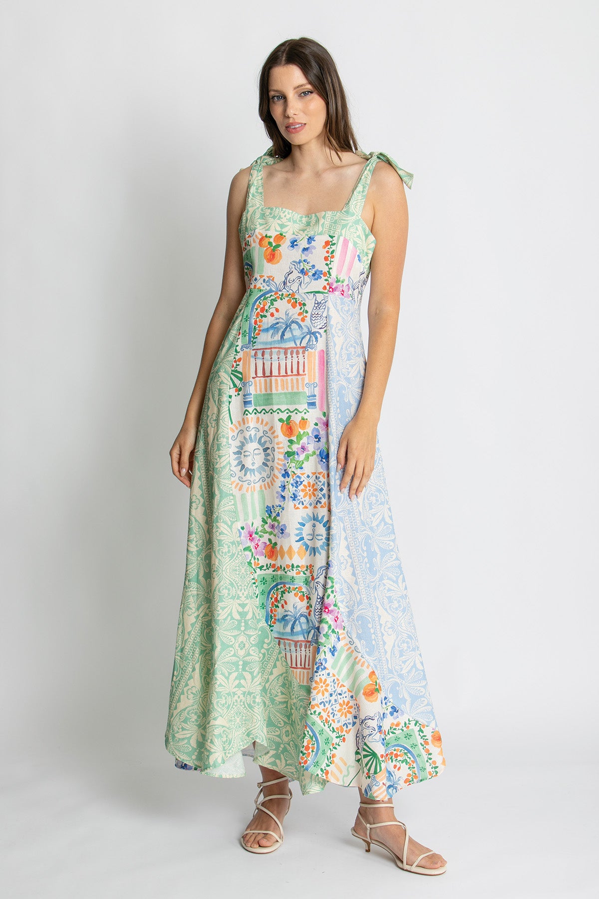 Womens Stella Dress Multicolor 615ka063
