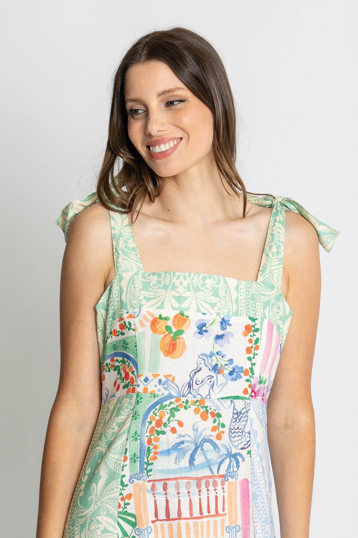 Womens Stella Dress Multicolor 615ka063