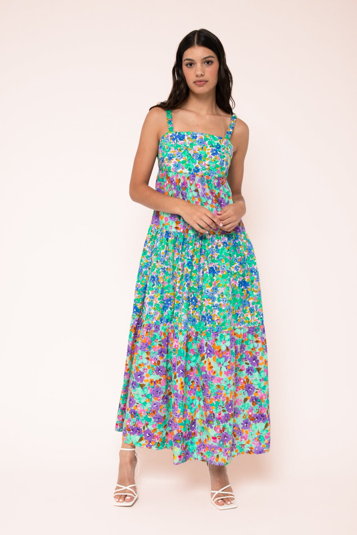 Eliza Tiered Maxi Dress