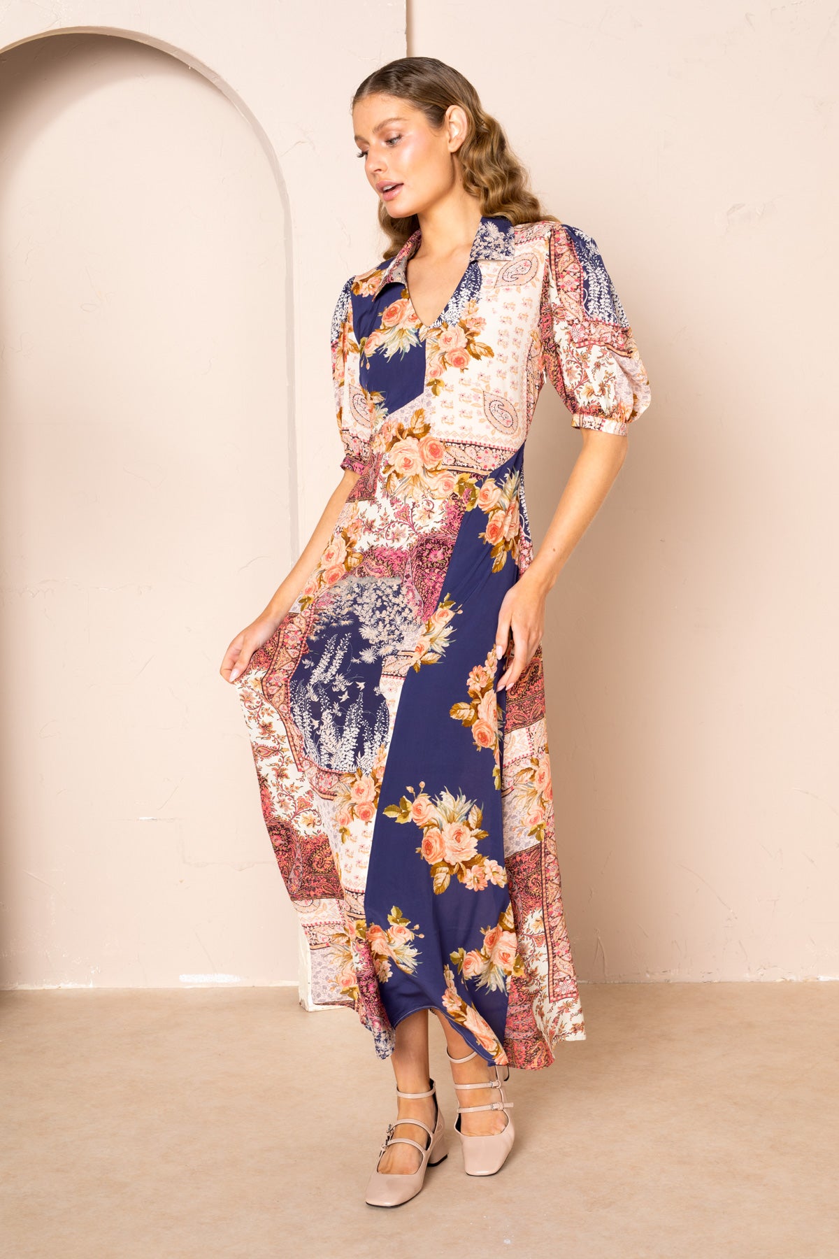 Flora A-Line Maxi Dress