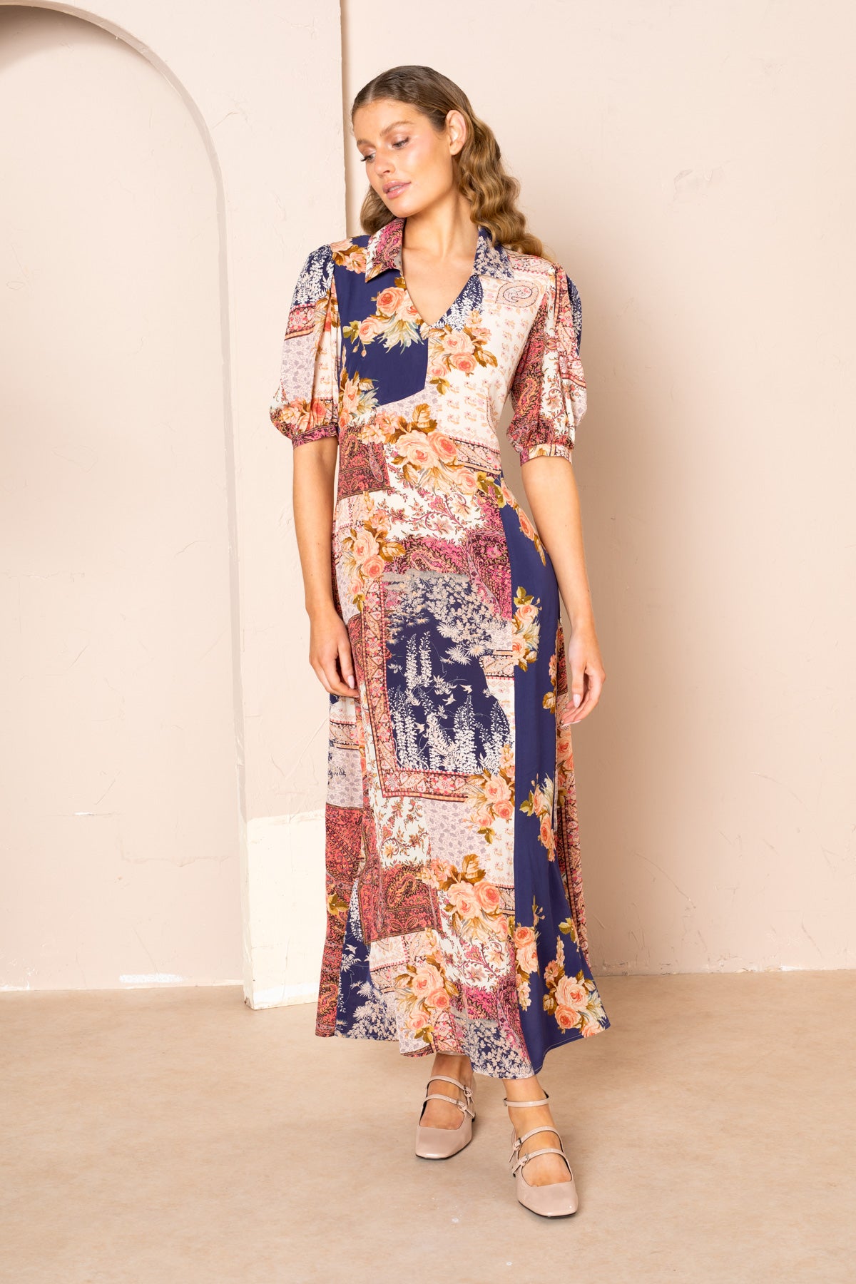 Flora A-Line Maxi Dress