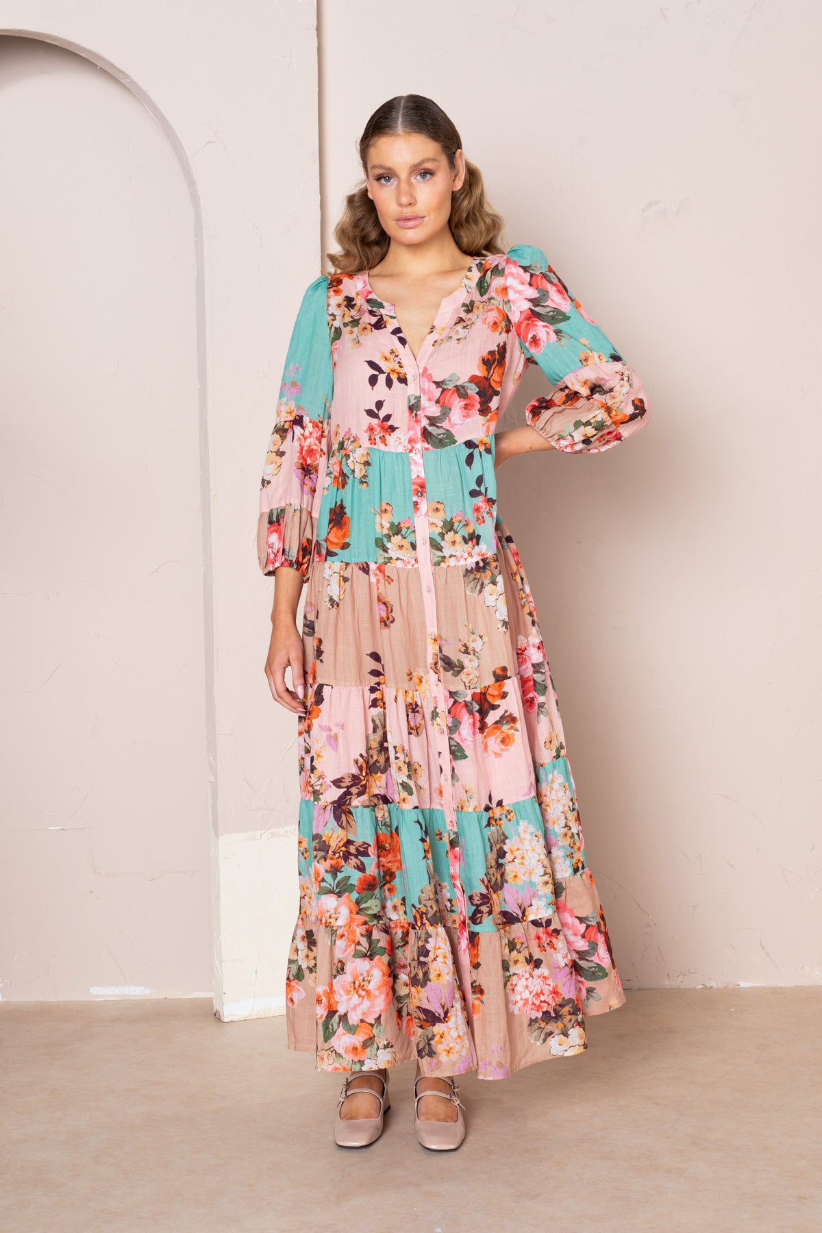 Women's Maxi Kimono Dress | Adele