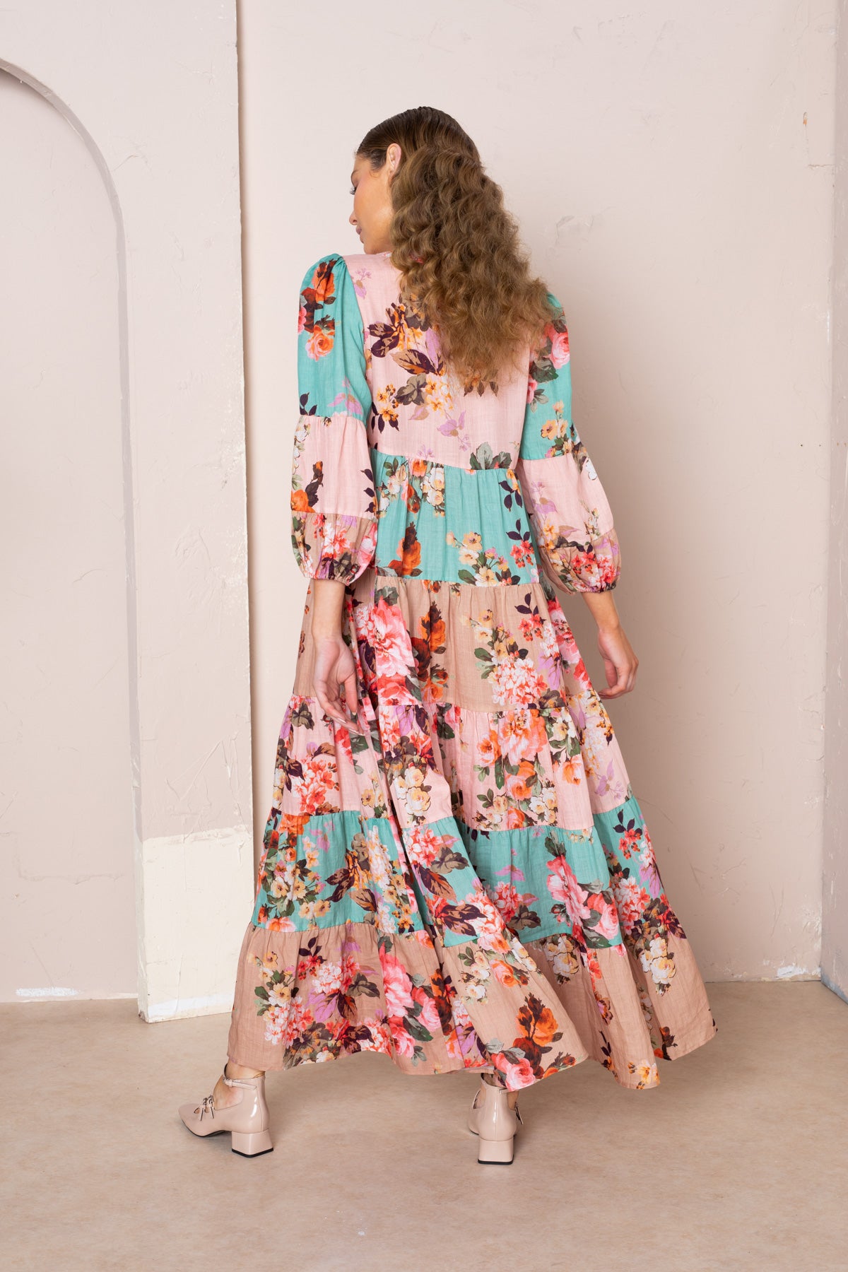 Adele Maxi Kimono Dress