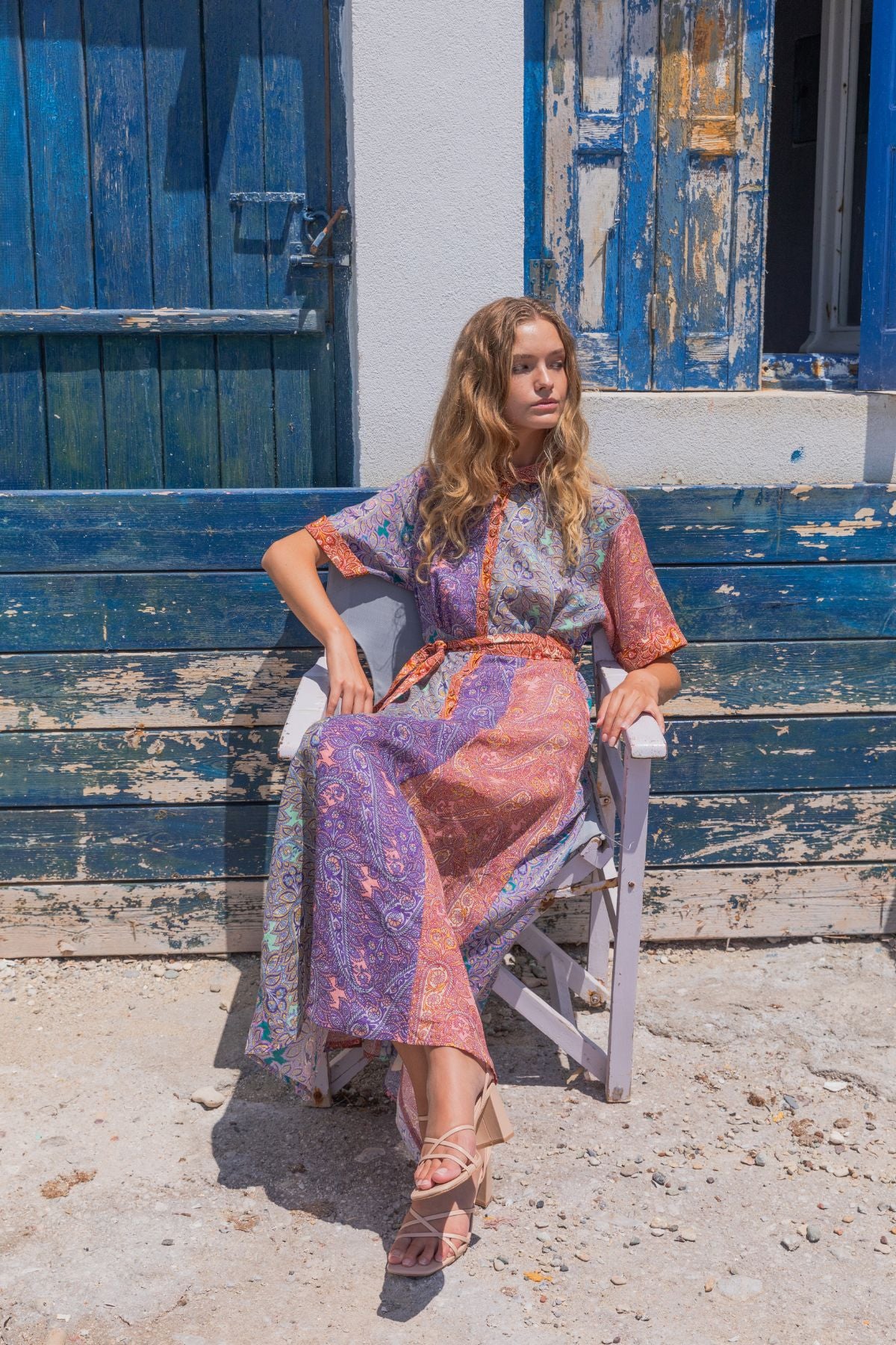 Amelia Maxi Shirt Dress