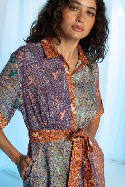 Amelia Maxi Shirt Dress