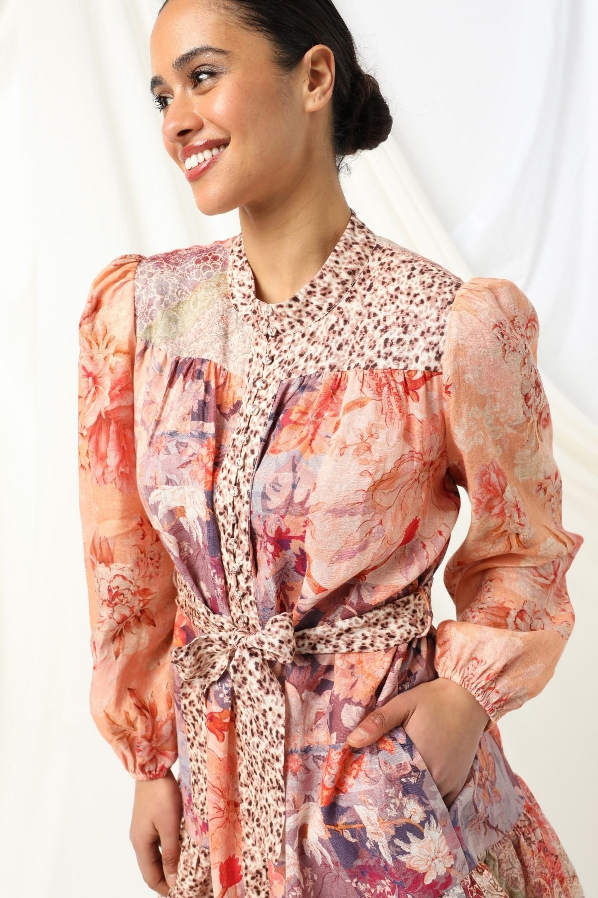 Womens Amy Dress Multicolor 605ka031