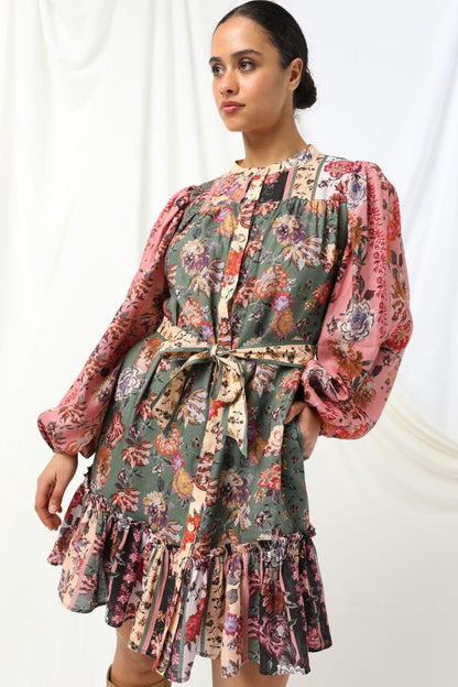 Womens Anne Dress Multicolor 605ka092