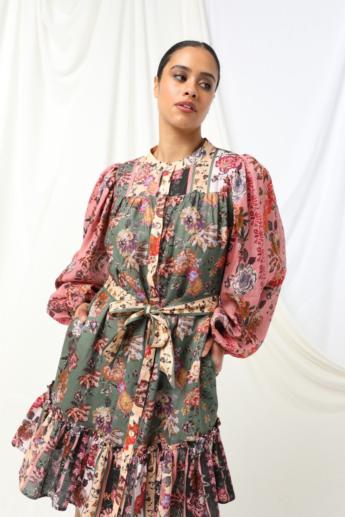 Womens Anne Dress Multicolor 605ka092