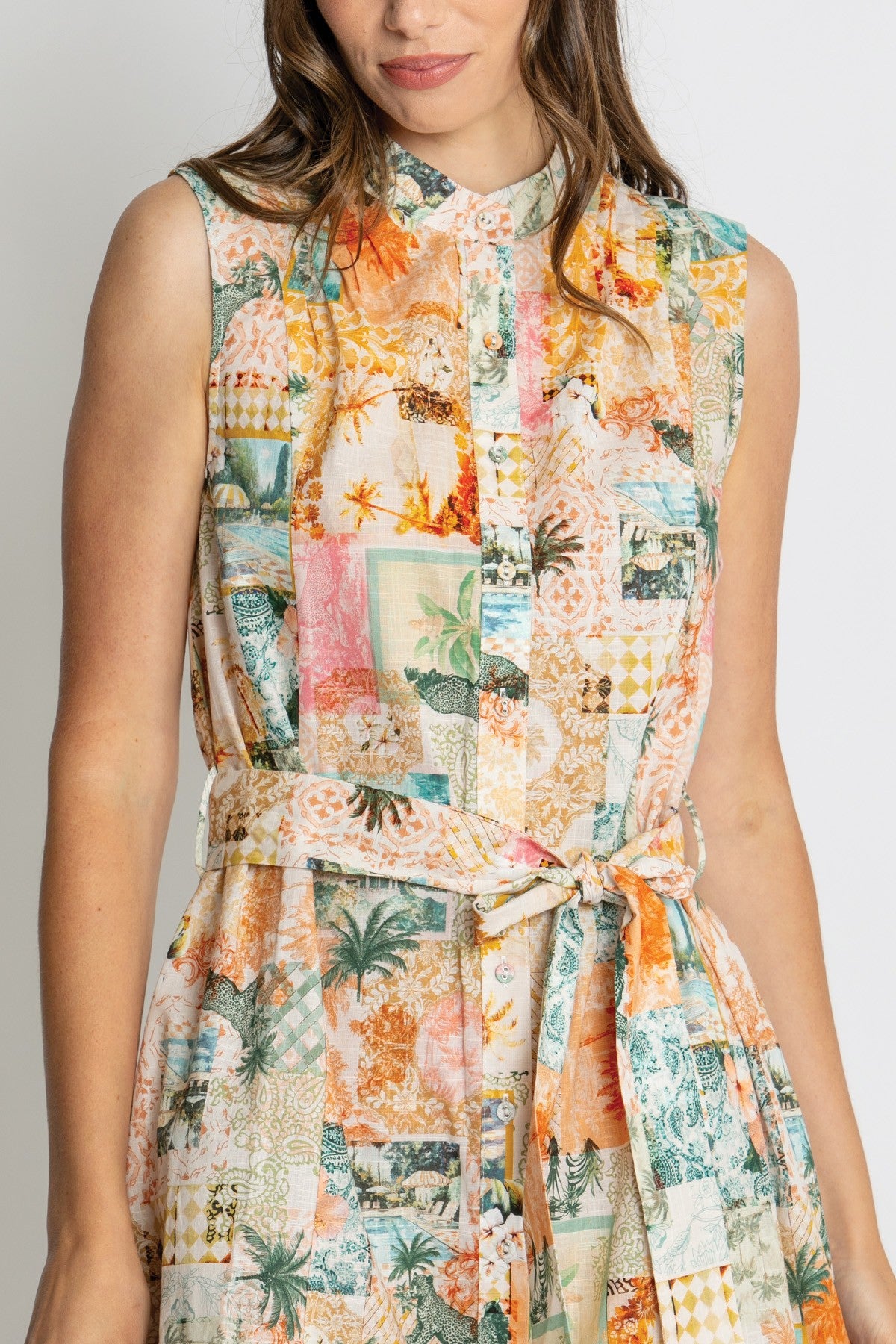 Womens Aurora Mini Dress Multicolor 615ka018