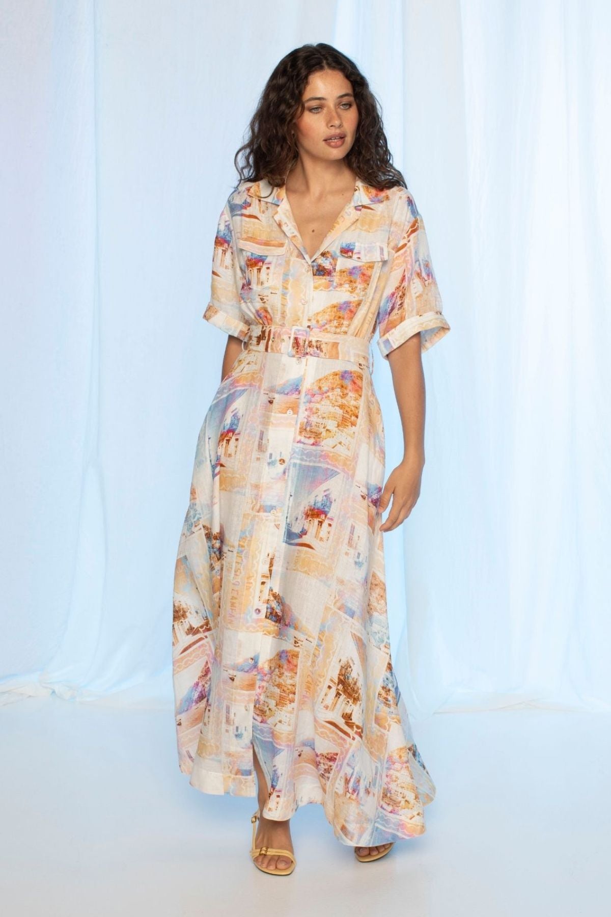 Womens carrie maxi dress multicolor 595ka020