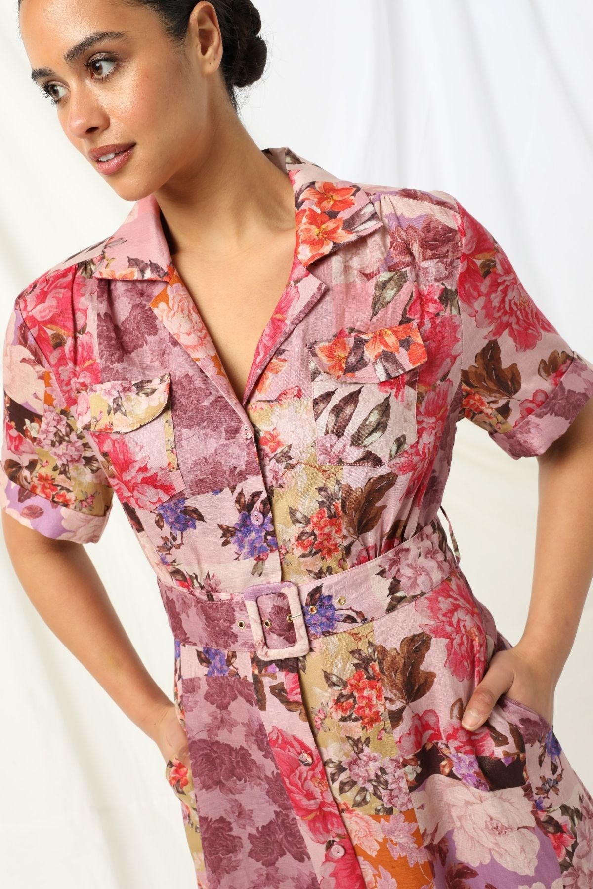 Womens Ceclia Dress Multicolor 605ka005