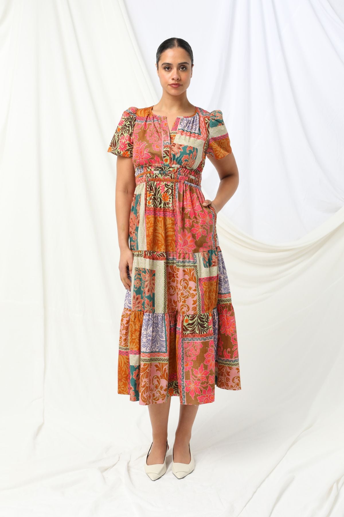 Womens Charlie Maxi Dress Multicolor 595ka124