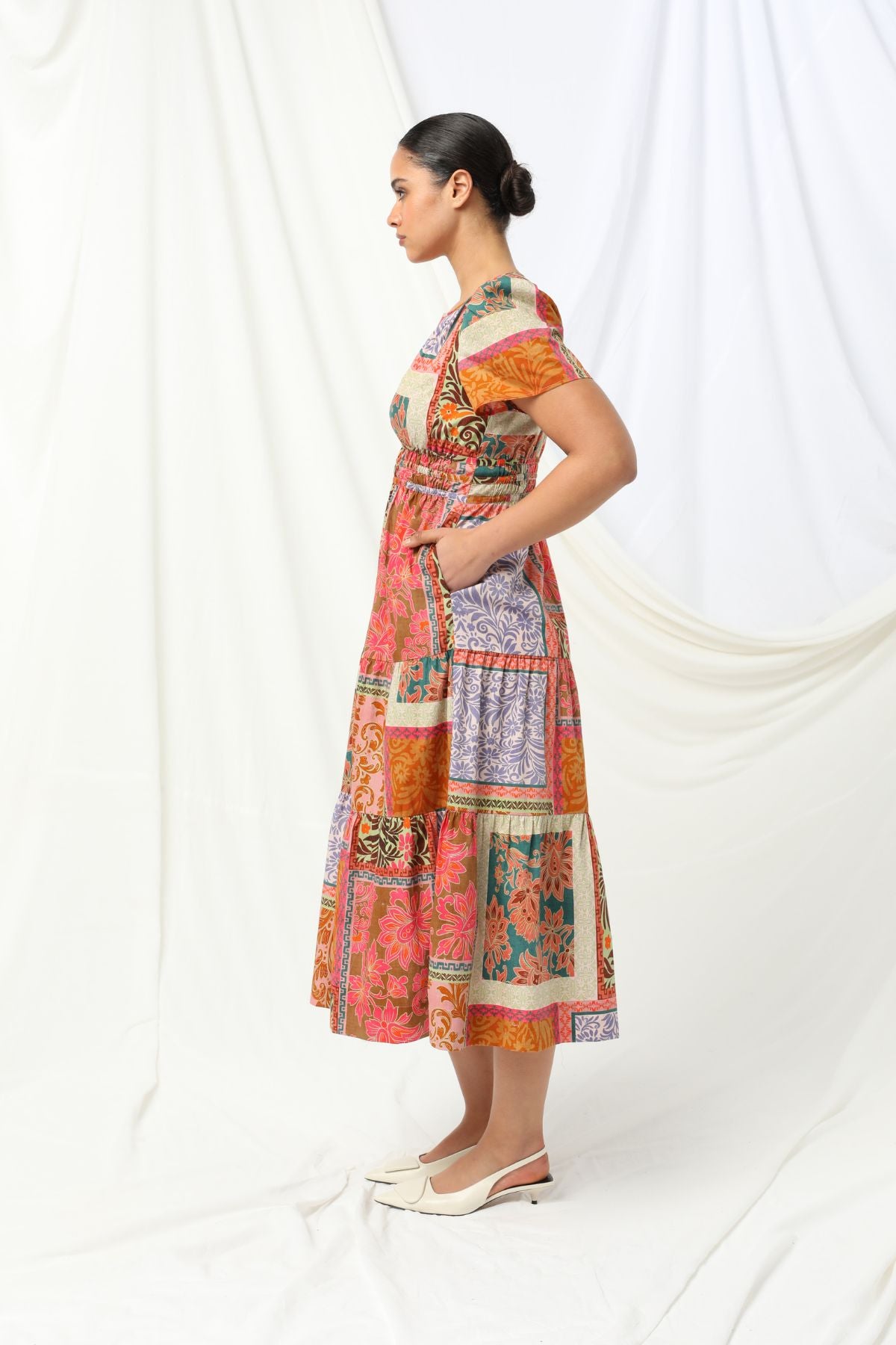 Womens Charlie Maxi Dress Multicolor 595ka124