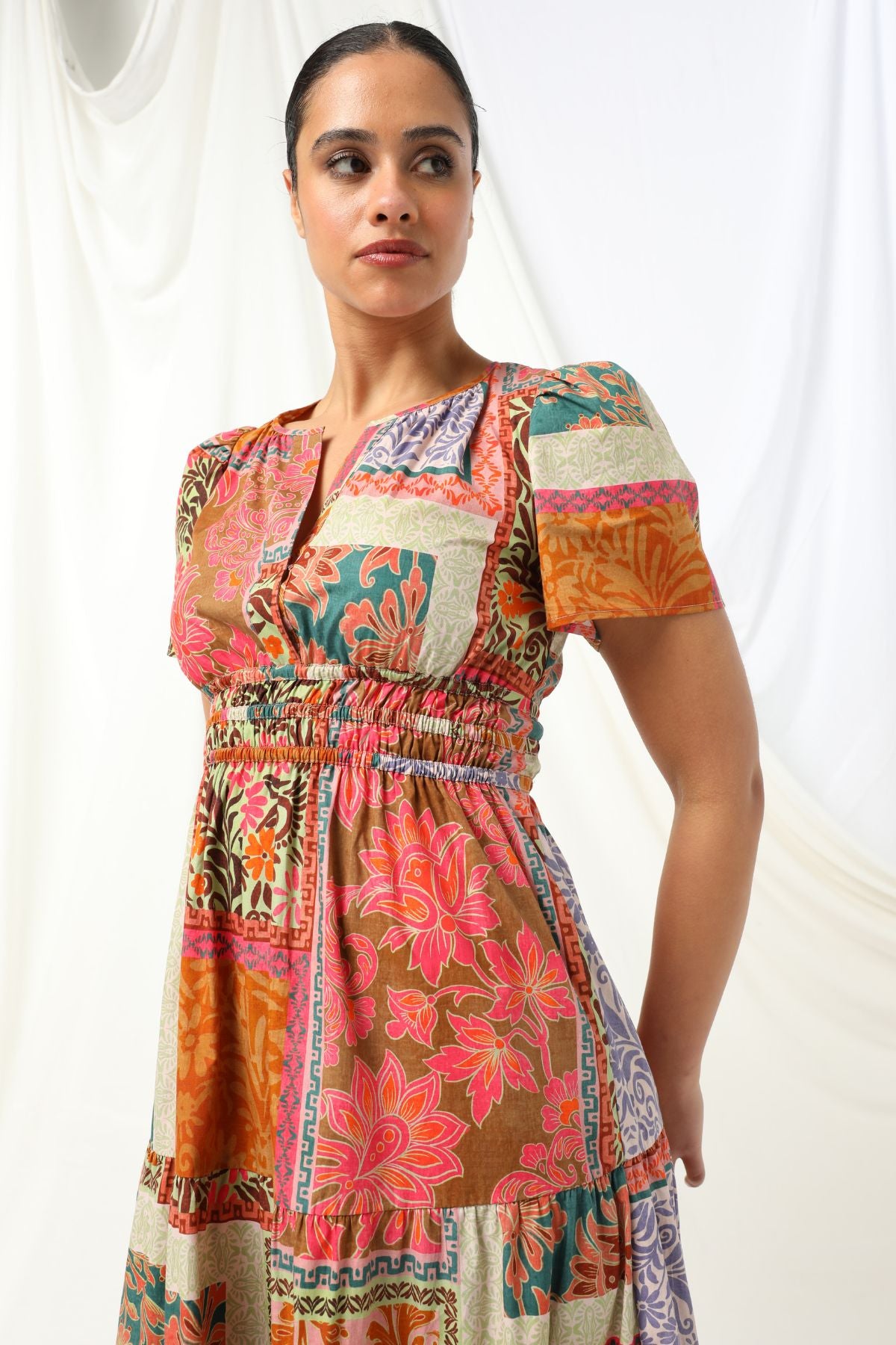 Womens Charlie Maxi Dress Multicolor 595ka124
