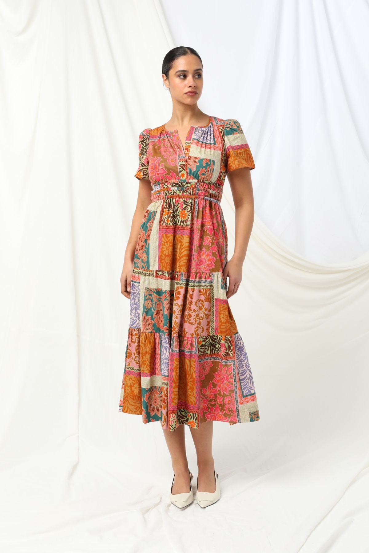Womens Charlie Maxi Dress Multicolor 595ka124