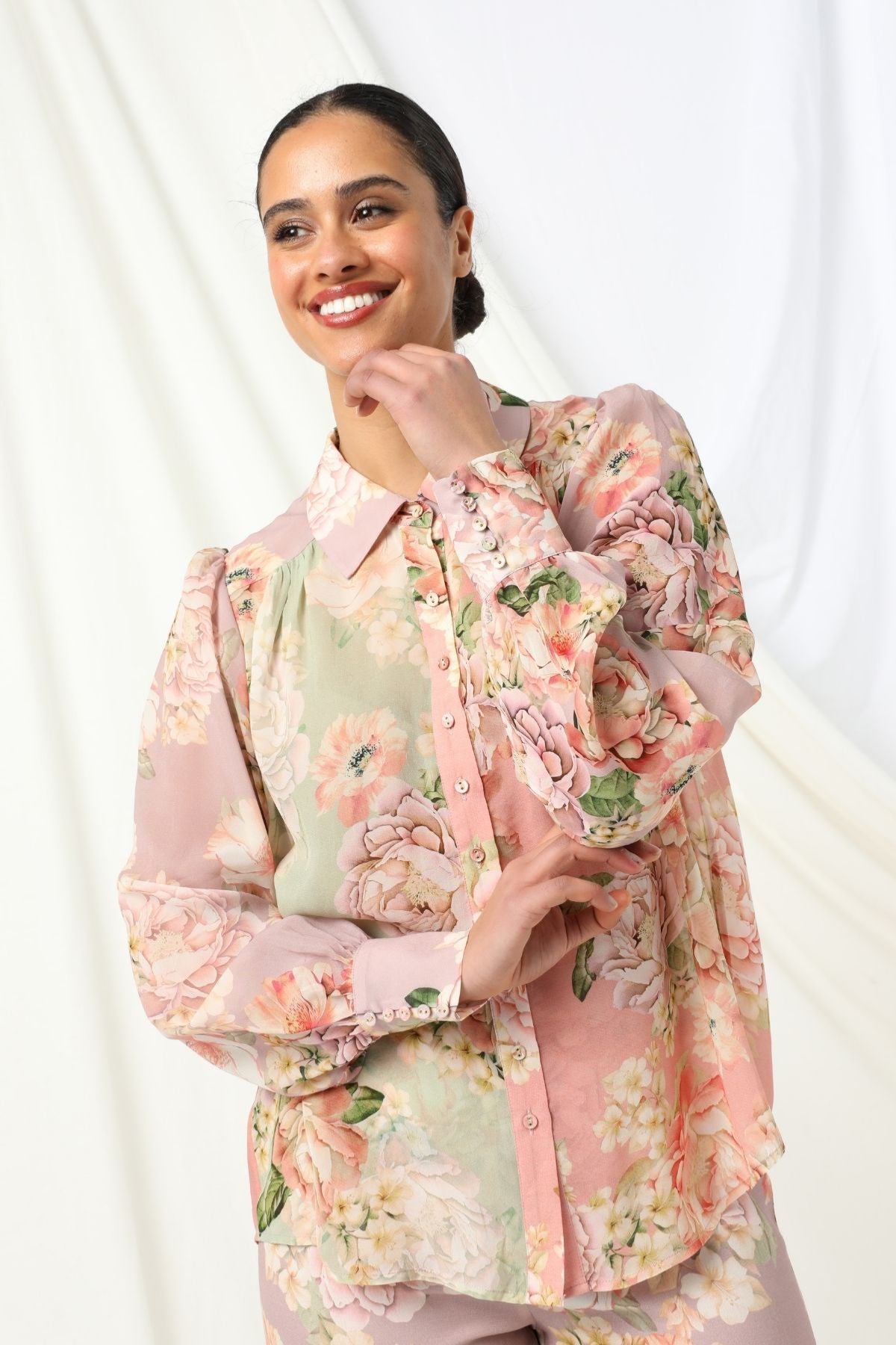 Womens Clair Blouse Multicolor 605ka129