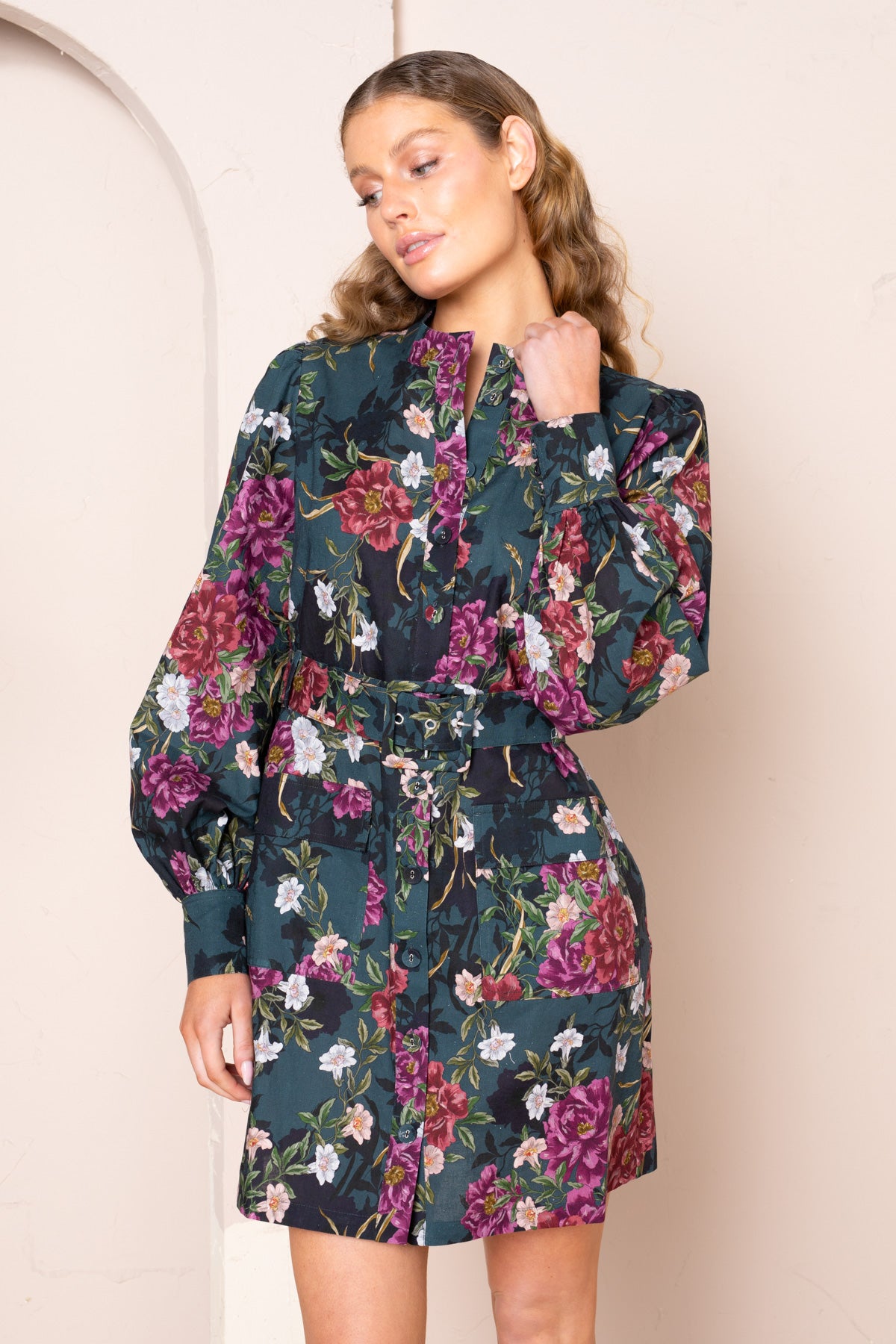 Women's Clara Mini Cargo Dress