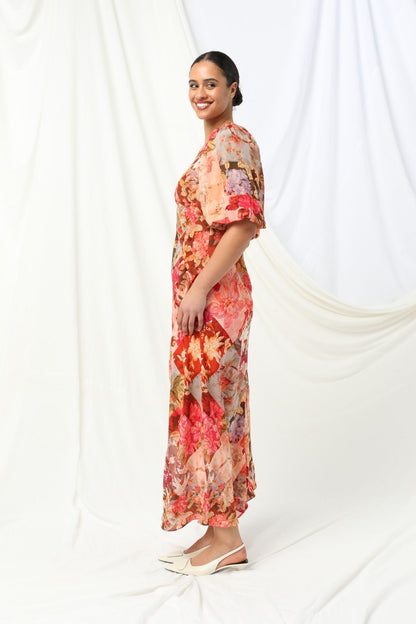 Womens Daisy Dress Multicolor 605ka125