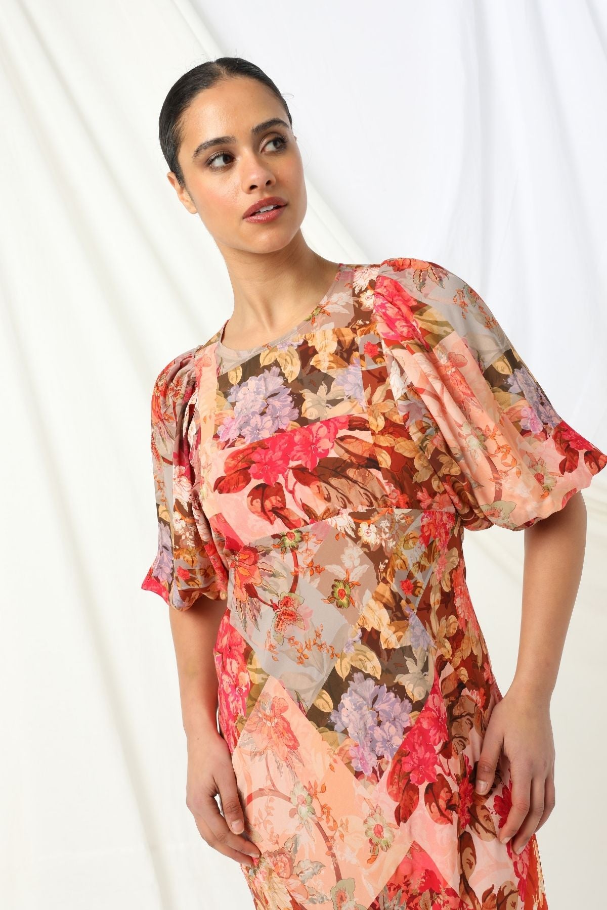 Womens Daisy Dress Multicolor 605ka125