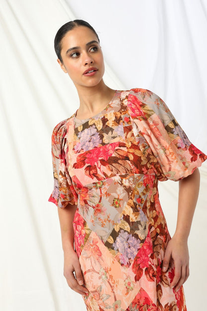 Womens Daisy Dress Multicolor 605ka125