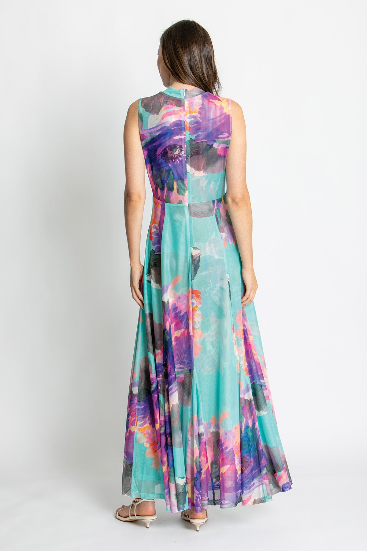 Womens Delilah Maxi Dress Blue 615ka106