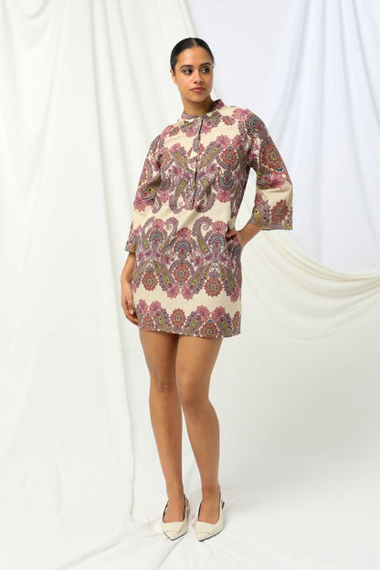 Womens Eleanor Dress Pink 605ka073