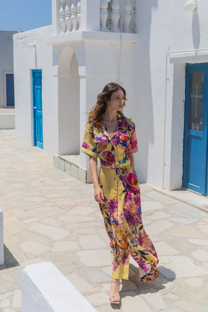 Womens Eliana Shirt Dress Multicolor 595ka117